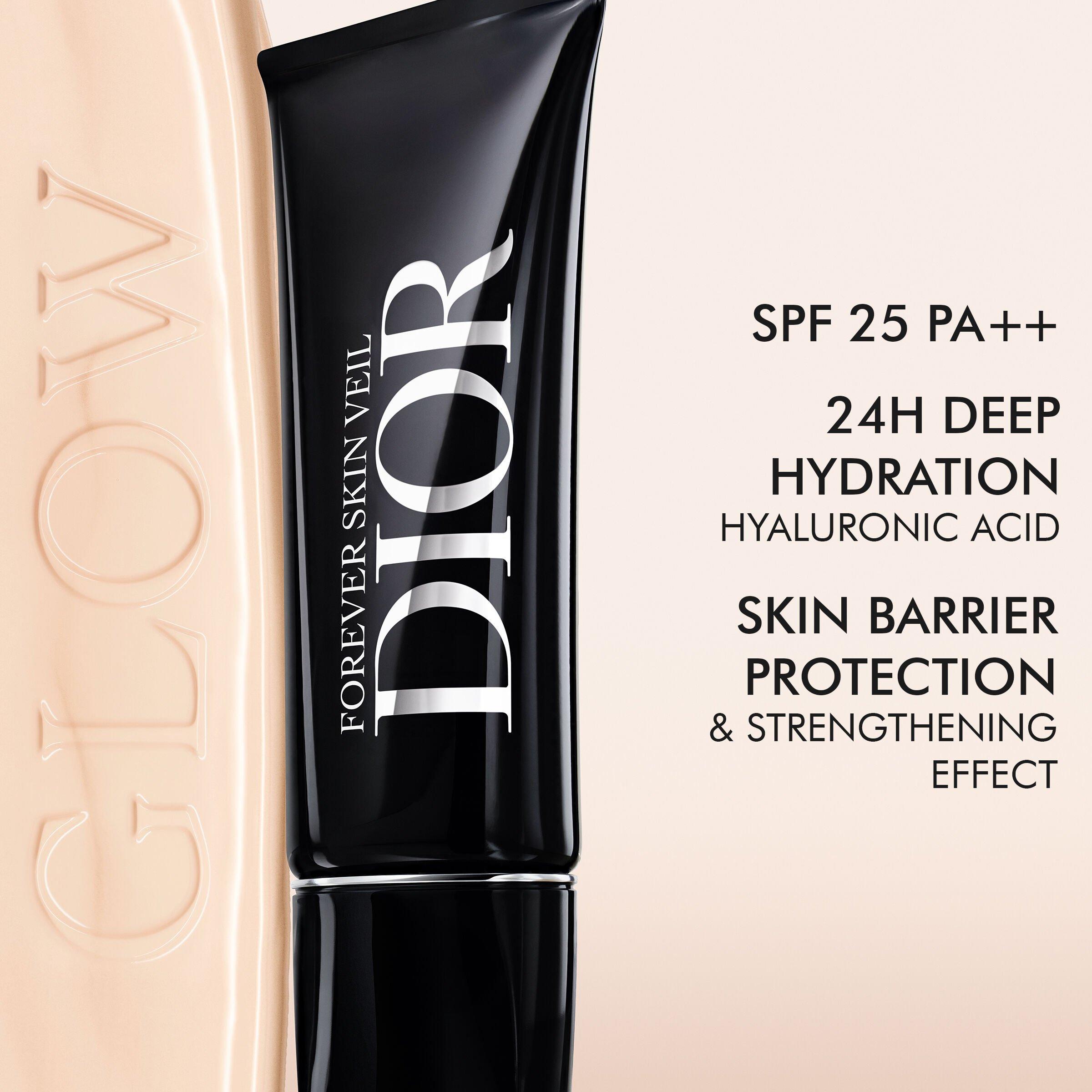 Glow - DIOR - Dior Forever Skin Veil Makeup base - Glow finish and 24h hydration SPF 25 PA++ - 4