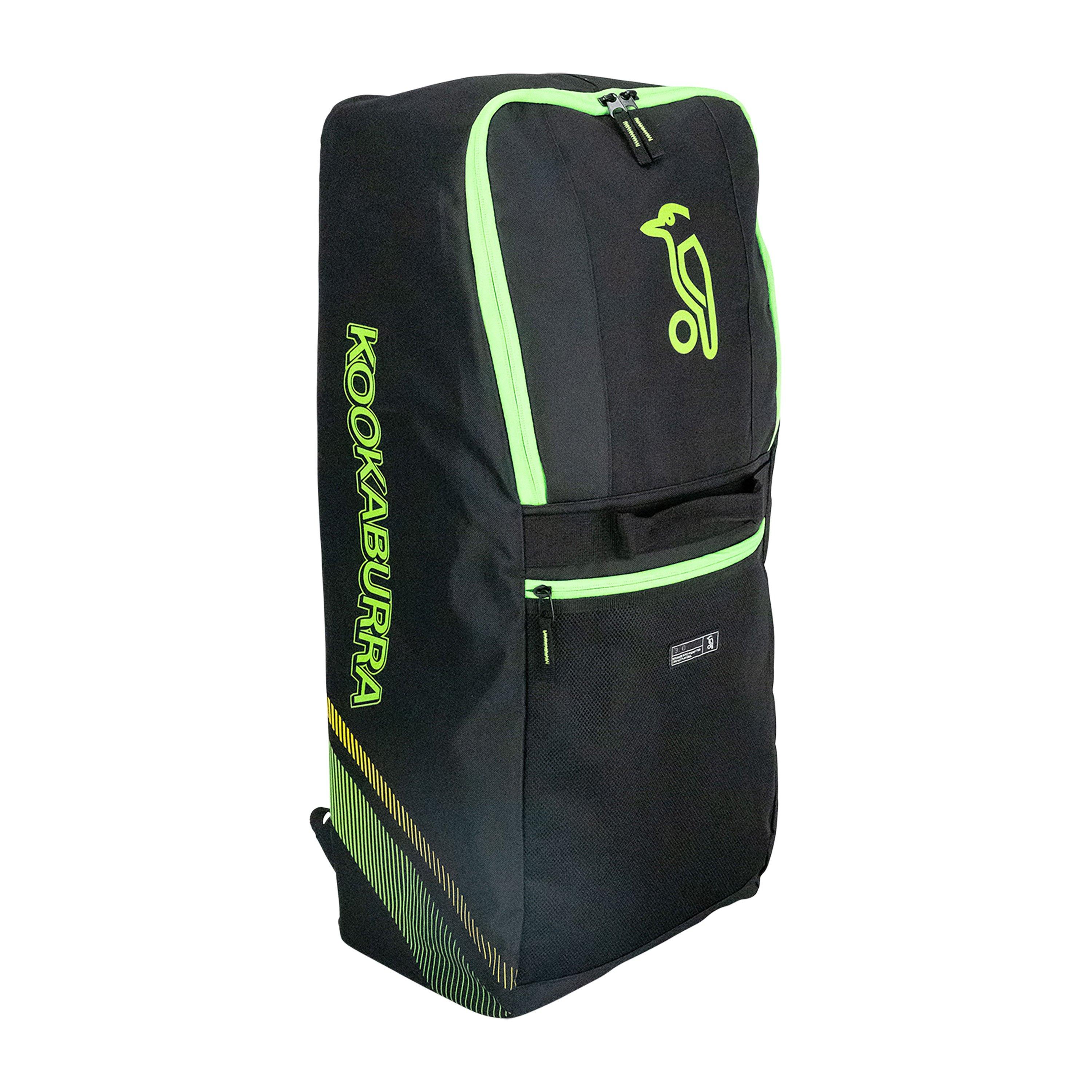 Negro/Verde - Kookaburra Sport - Kookaburra 3.0 Cricket Duffle Bag - 1