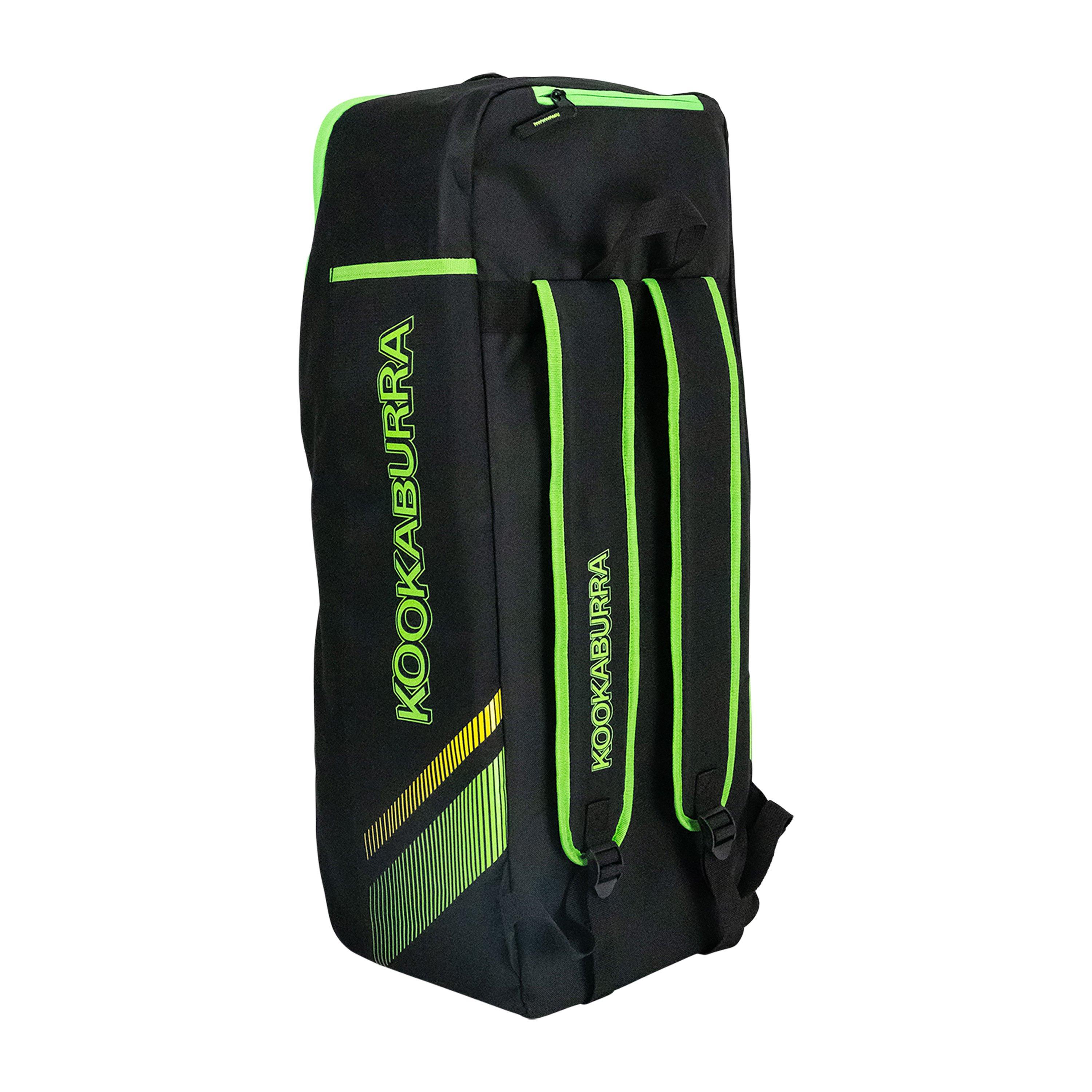 Negro/Verde - Kookaburra Sport - Kookaburra 3.0 Cricket Duffle Bag - 2