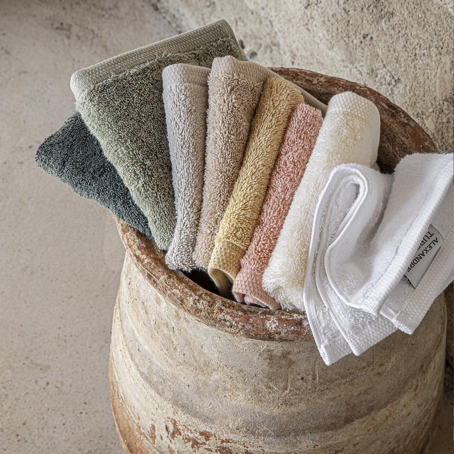 Stone Grey - Alexandre Turpault - Essentiel Organic Cotton Towel - 3