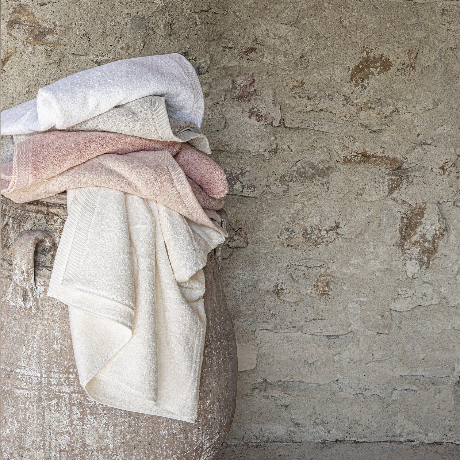 Cream - Alexandre Turpault - Essentiel Organic Cotton Towel - 2