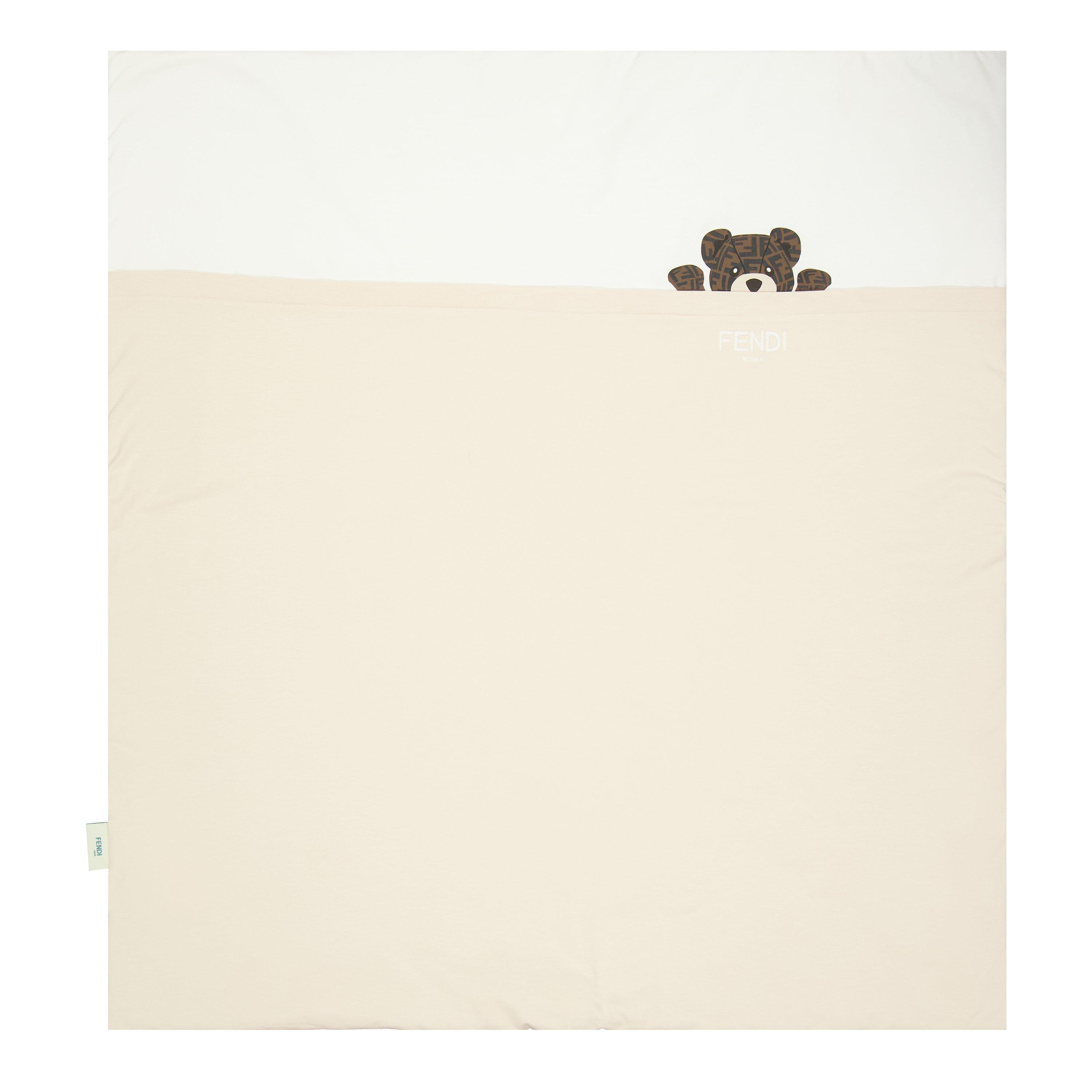 Beige F19J5 - Fendi - Fendi Baby Blanket Bb63 - 1