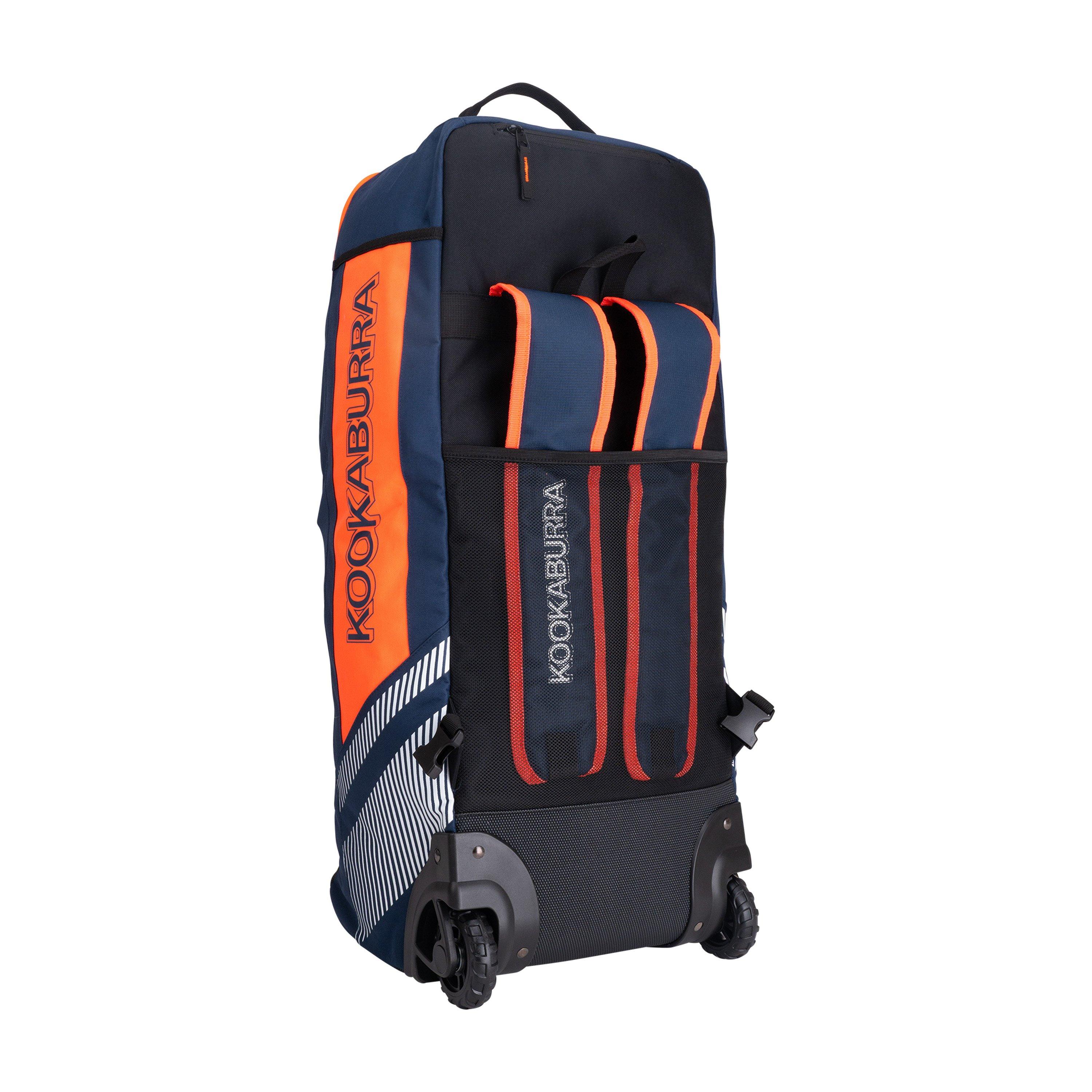 Azul/Naranja - Kookaburra Sport - Kookaburra 1.0 Cricket Wheelie Duffle Bag - 3