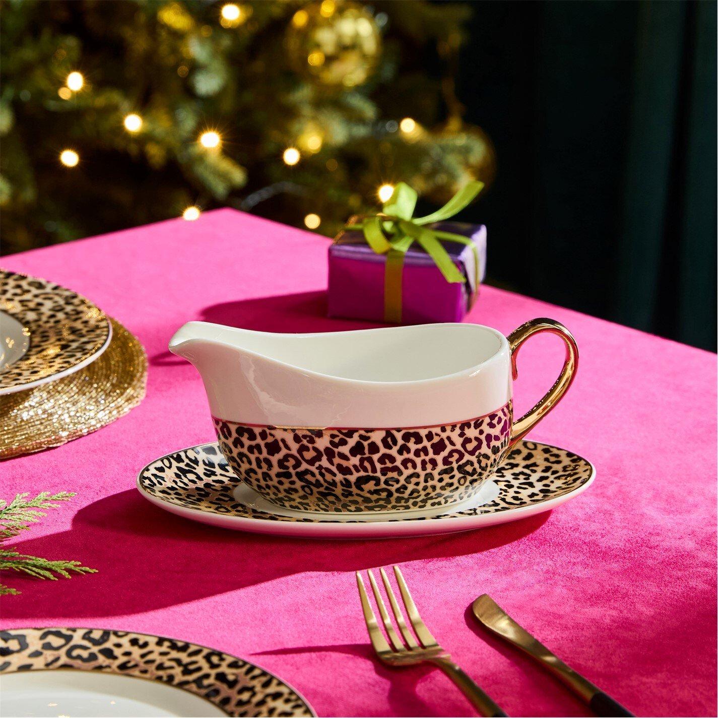 Biba  Gravy Jug - Leopard Print
