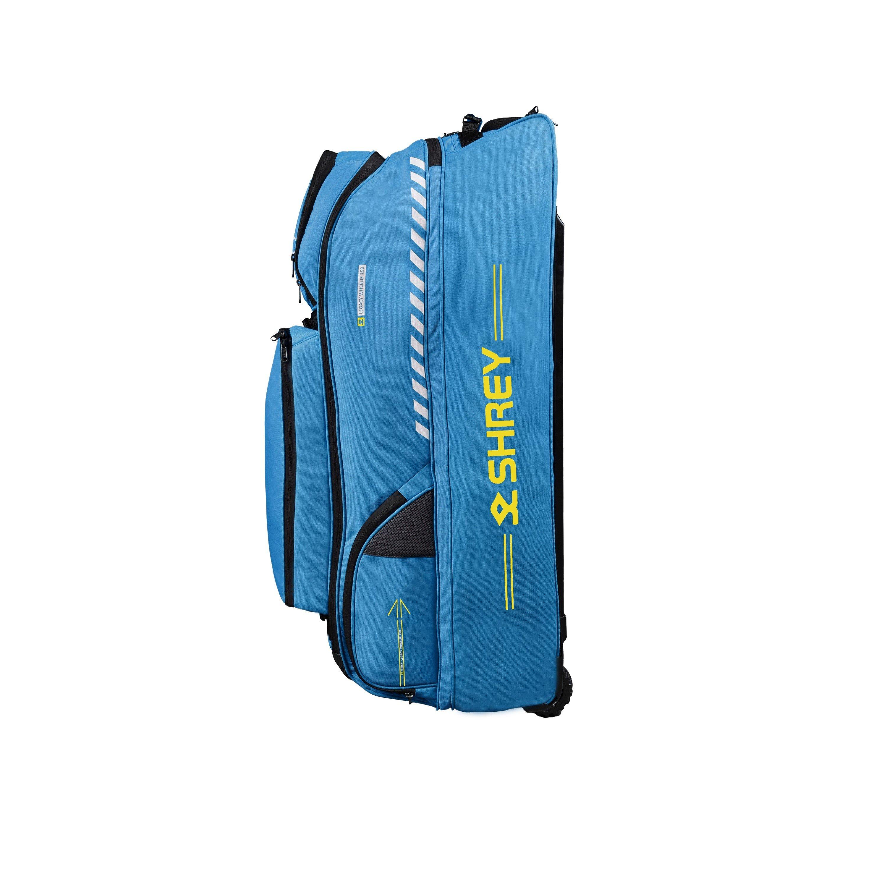 Brittany Blue - Shrey - Legacy Wheelie 150 Holdall - 3