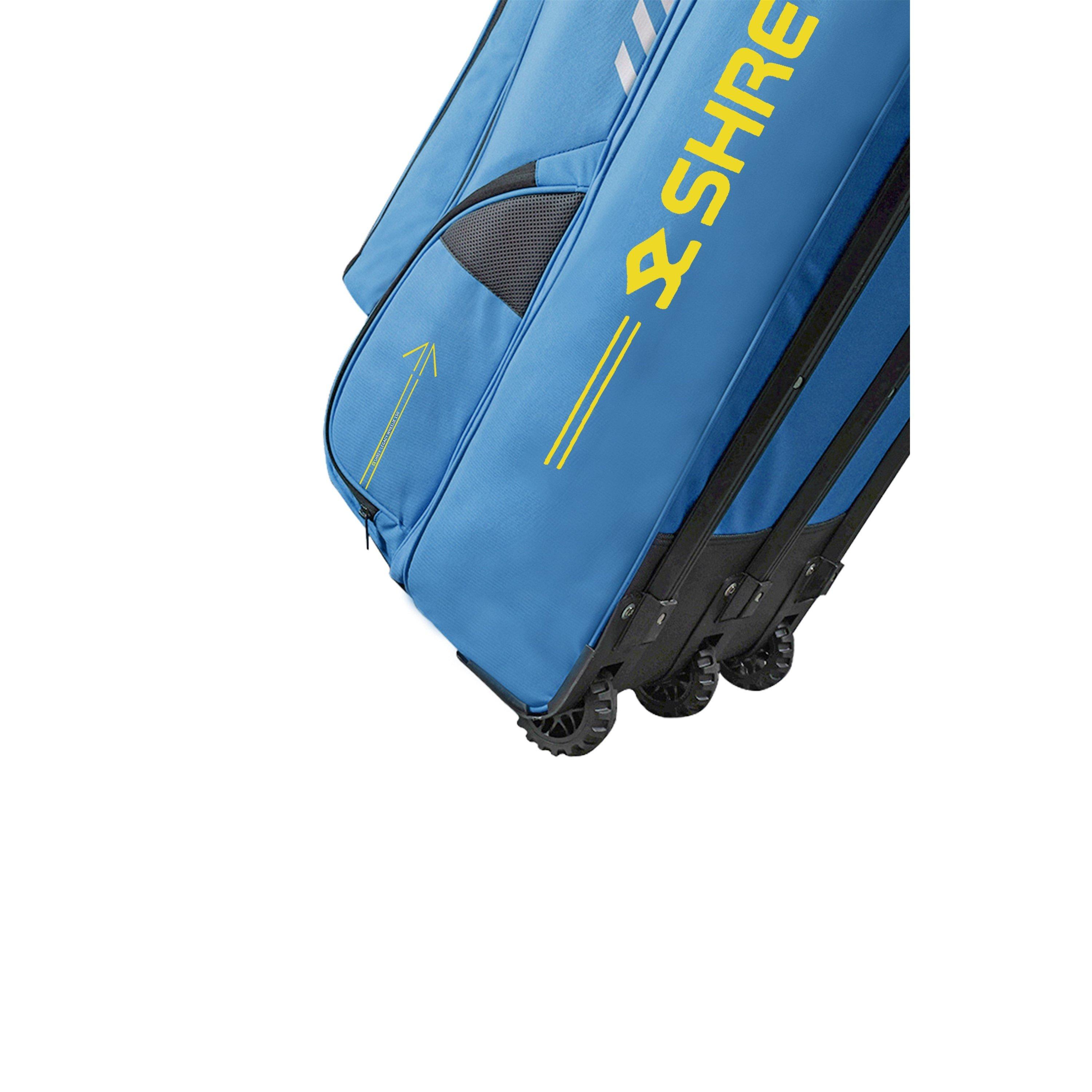 Brittany Blue - Shrey - Legacy Wheelie 150 Holdall - 5