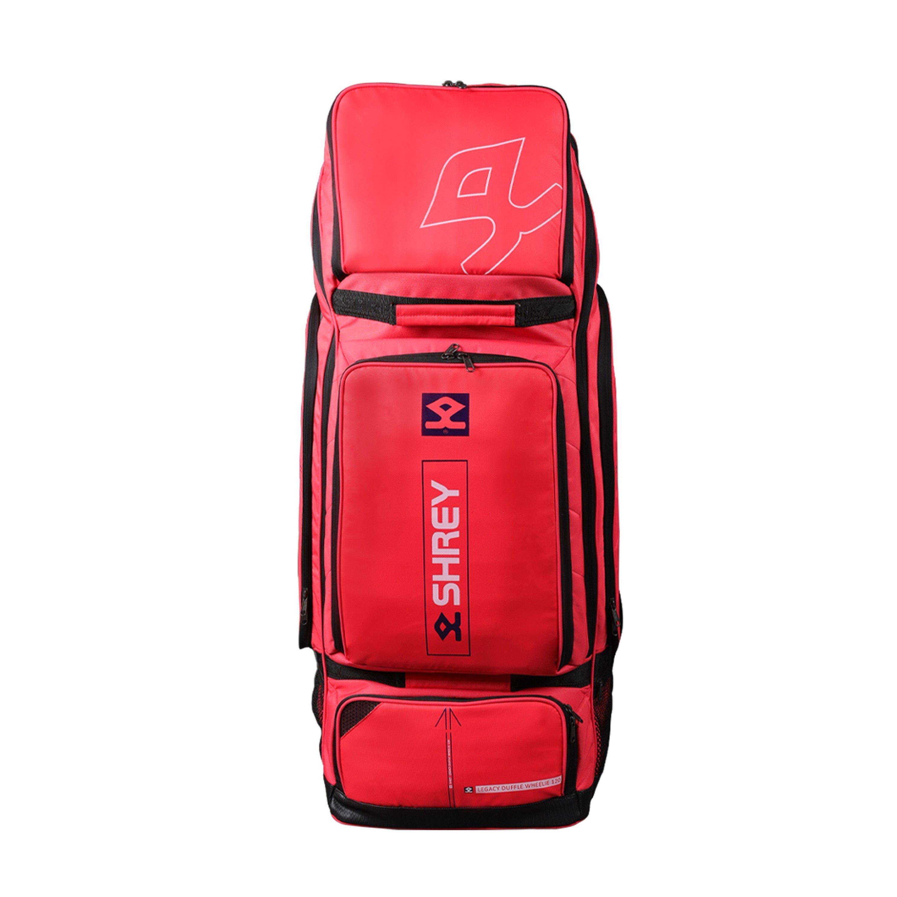 Radiant Red - Shrey - Legacy Duffle Wheelie 120 62 - 1