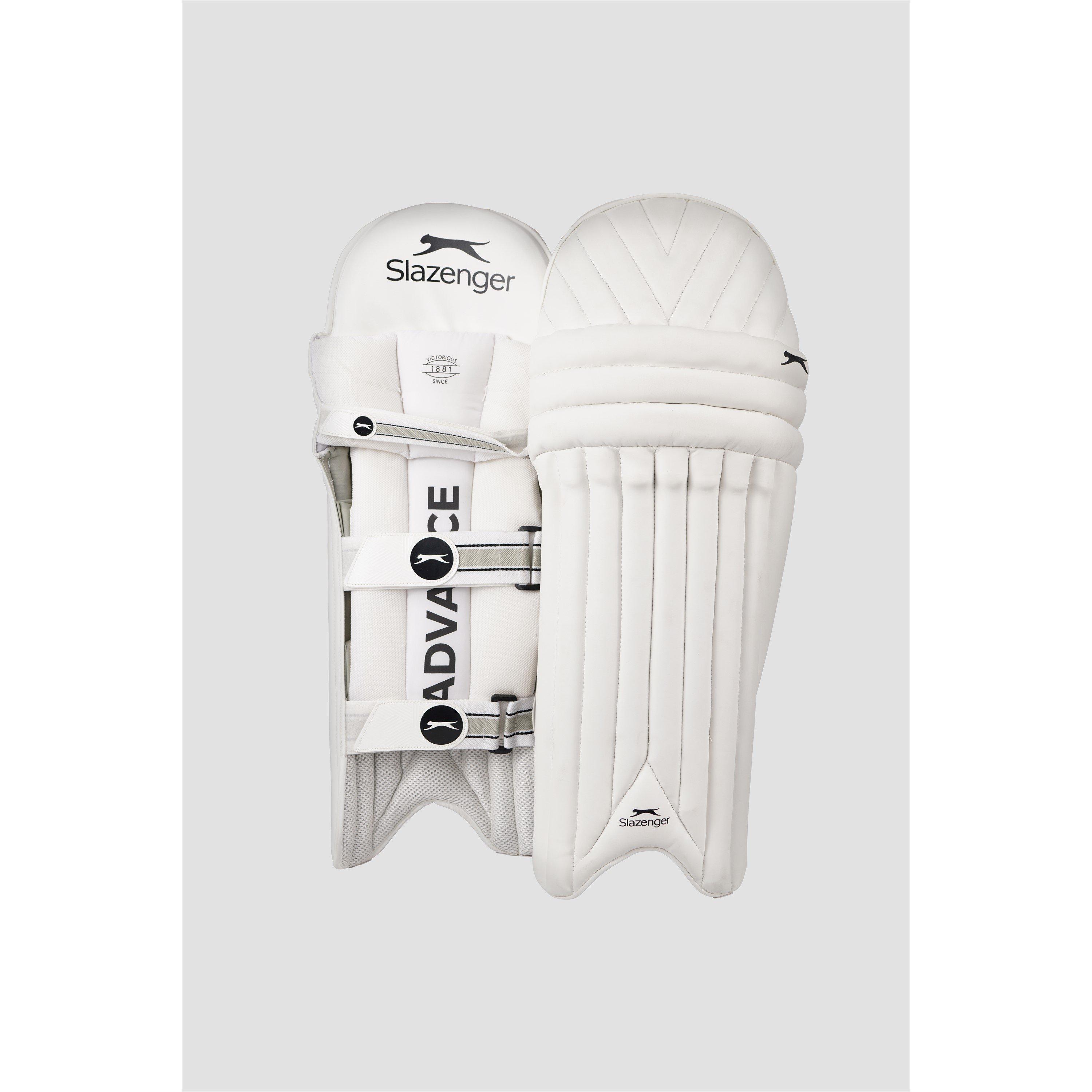 Slazenger  Kids Advance Batting Pads - White Rh - Youths