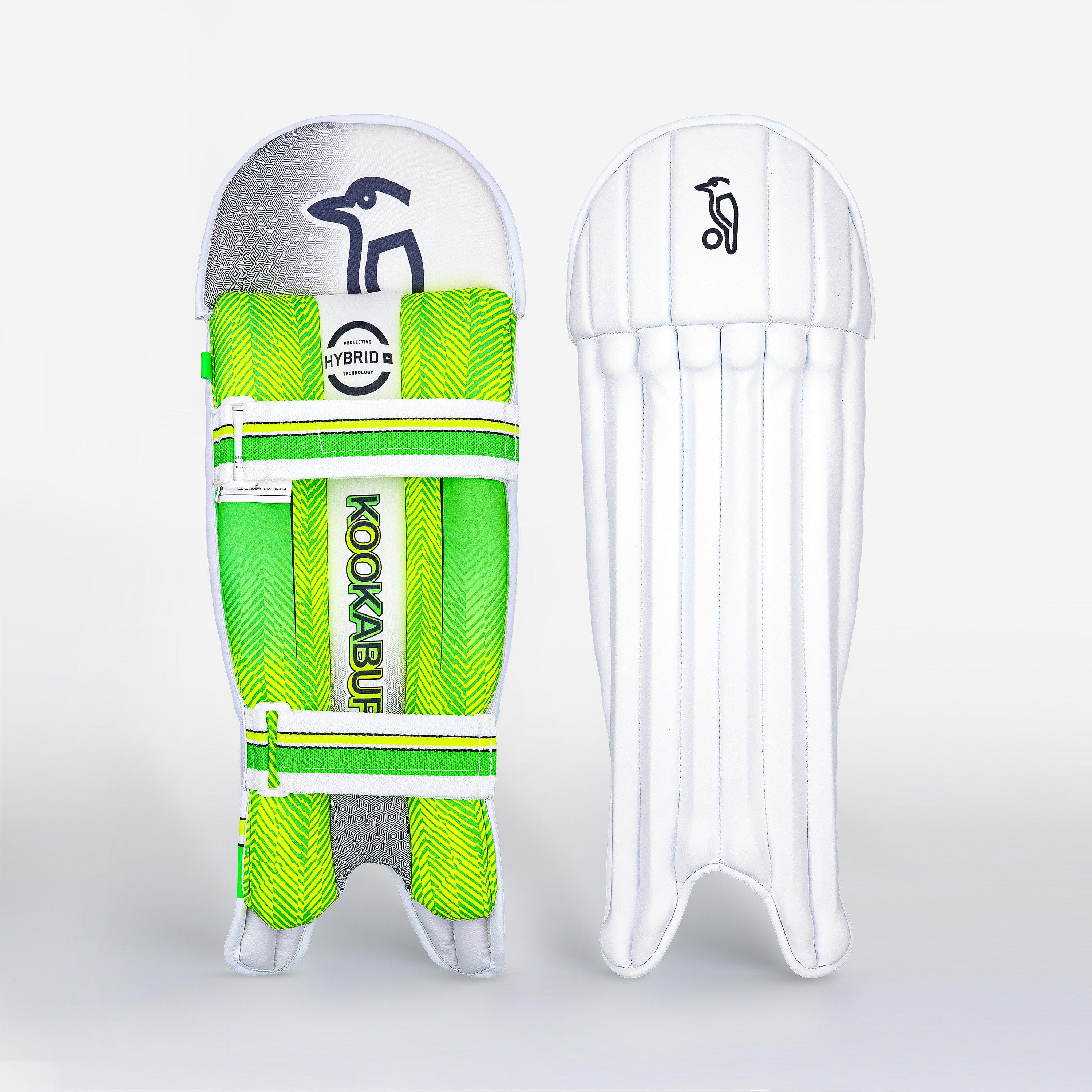 White/Green - Kookaburra Sport - Kookaburra 750 Wicket Keeping Pad - Junior - 1