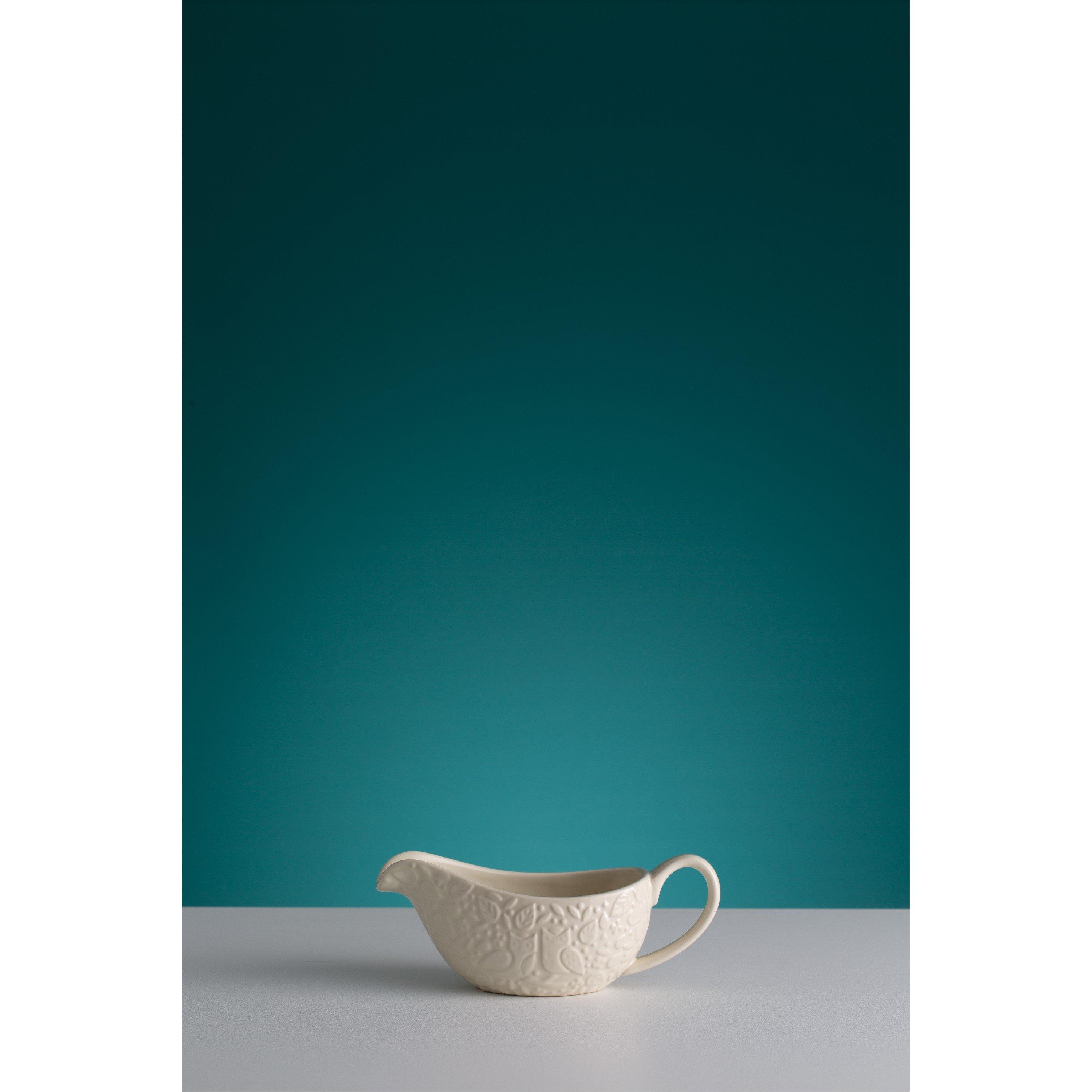 White - Mason Cash - In The Forest Gravy Boat - 2