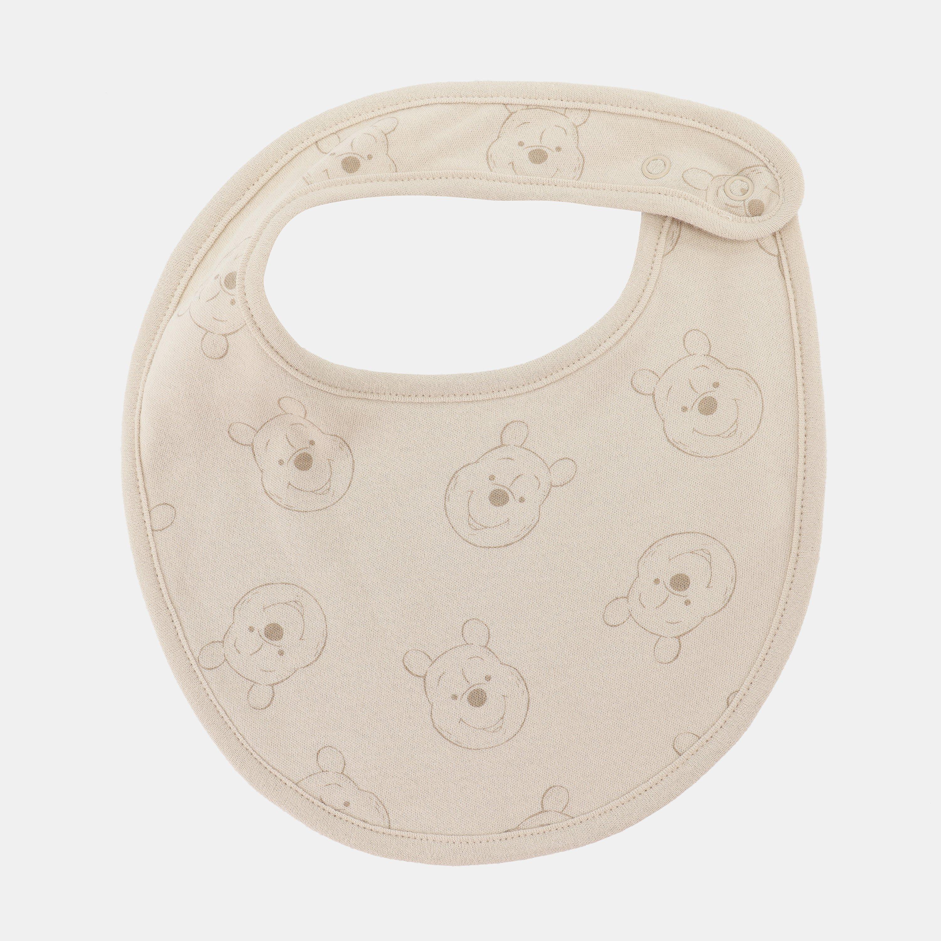 Winnie - Character - Disney Cotton 5 Pack Baby Bibs - 5