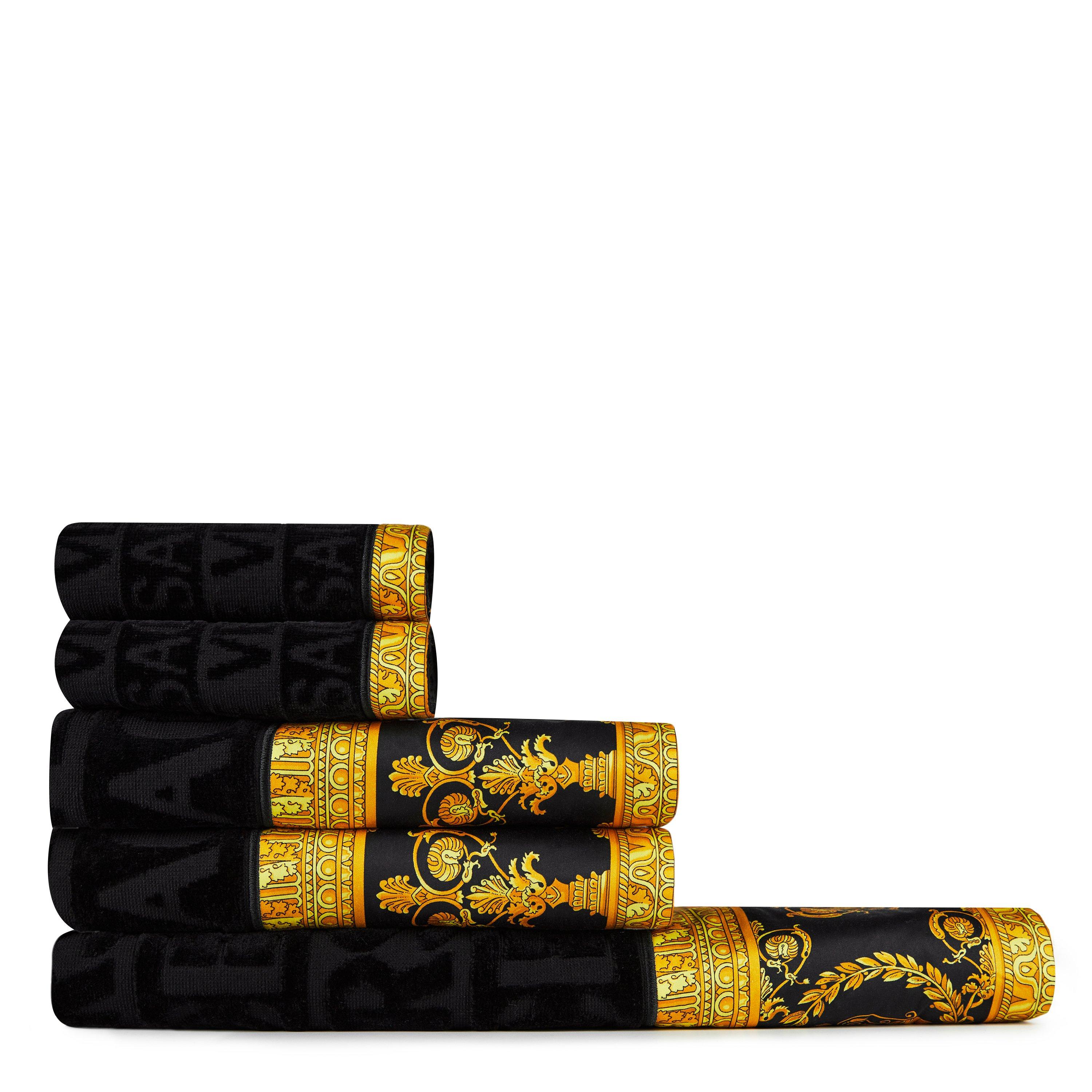 Black - Versace Home - VersaceHome Barocco Bath Towels - Set of 5 - 1