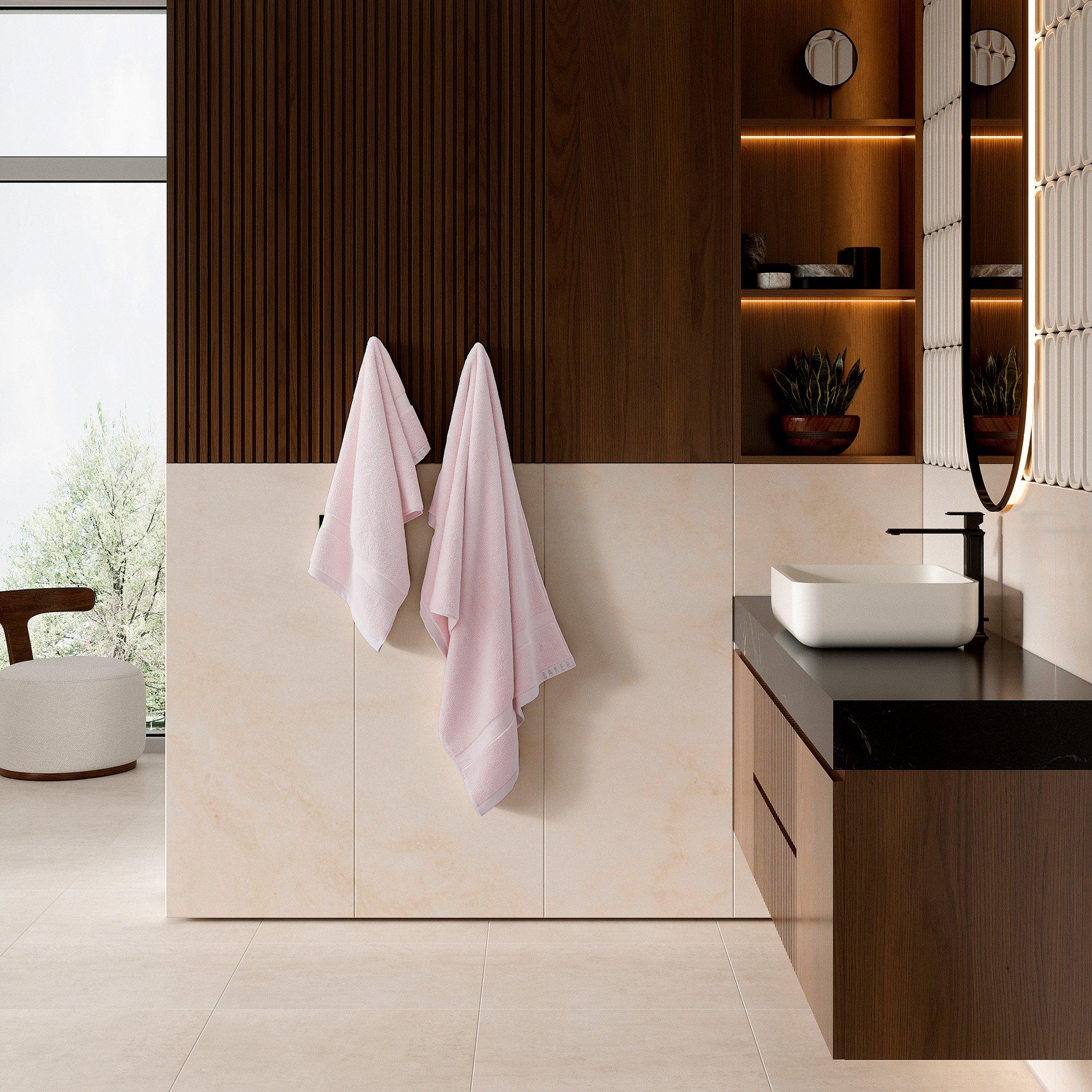 Soft Pink - Ted Baker Home - Ted Bak PlainDye Towel 00 - 1