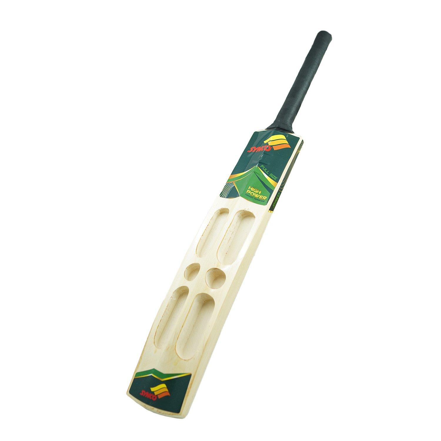 Brown - Synco - Synco Wooden Cricket Scoop Bat - 7