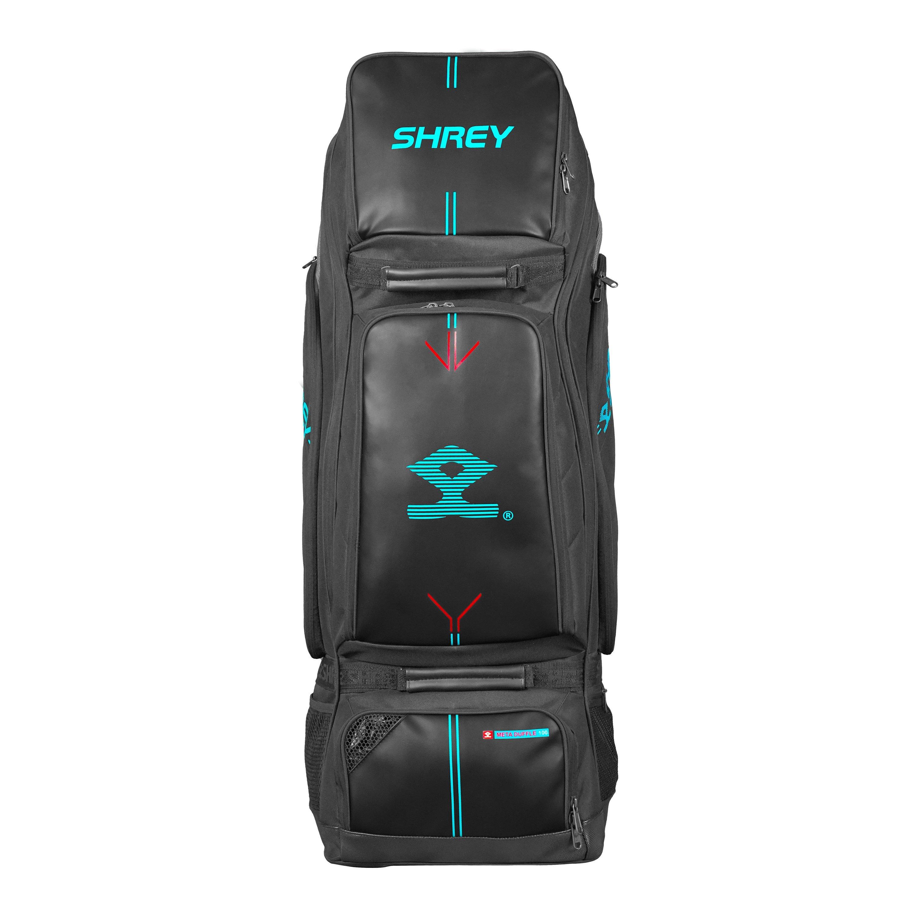 Black - Shrey - Meta Duffle 100 Cricket Bag Sn00 - 1