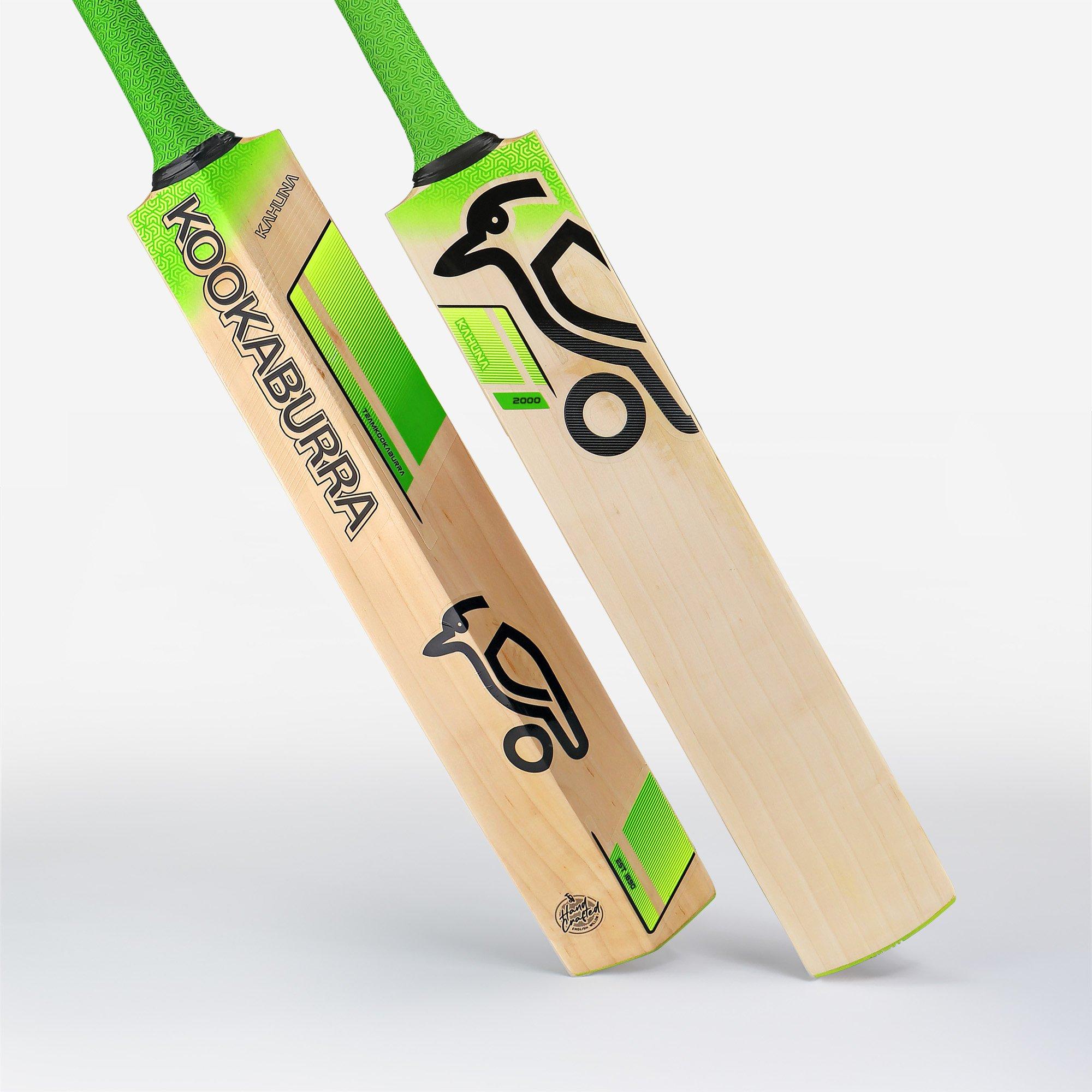 Green - Kookaburra Sport - Kookaburra Kahuna 2000 Cricket Bat - Adult Short Handle - 3