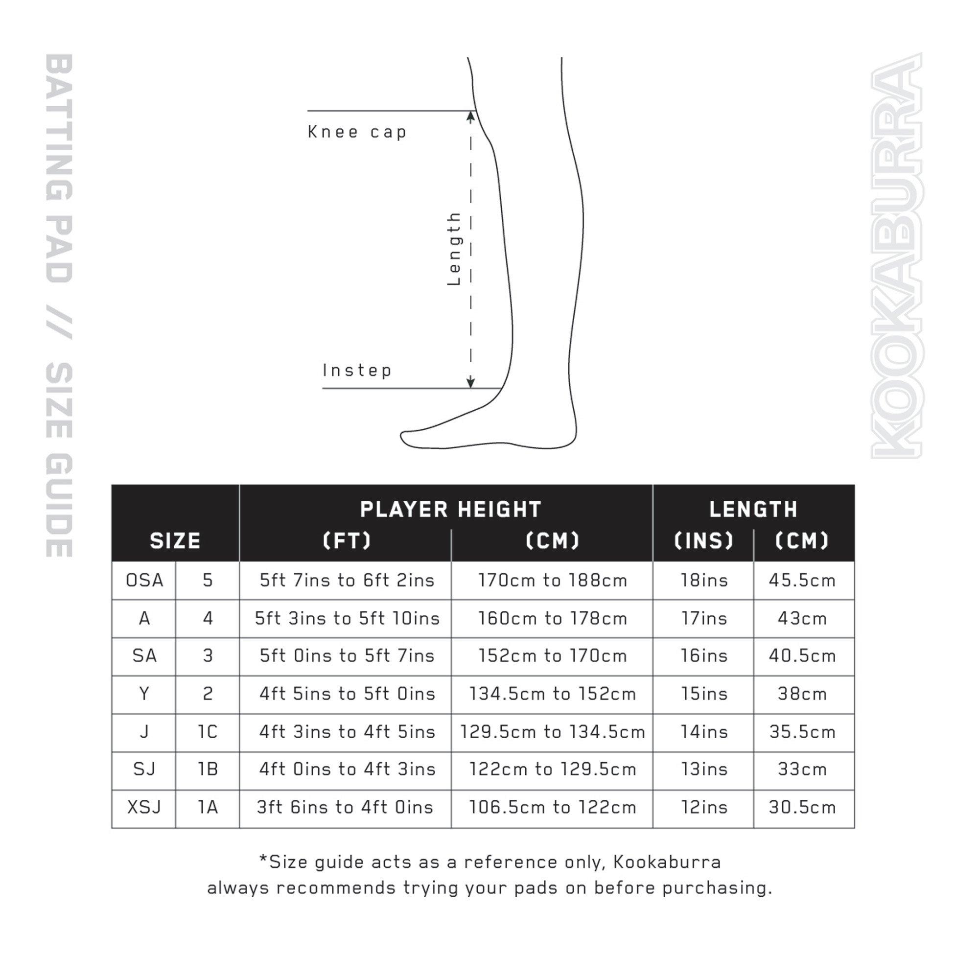 Youth - Kookaburra Sport - Kahuna 500 Batting Pads - Youths - 3