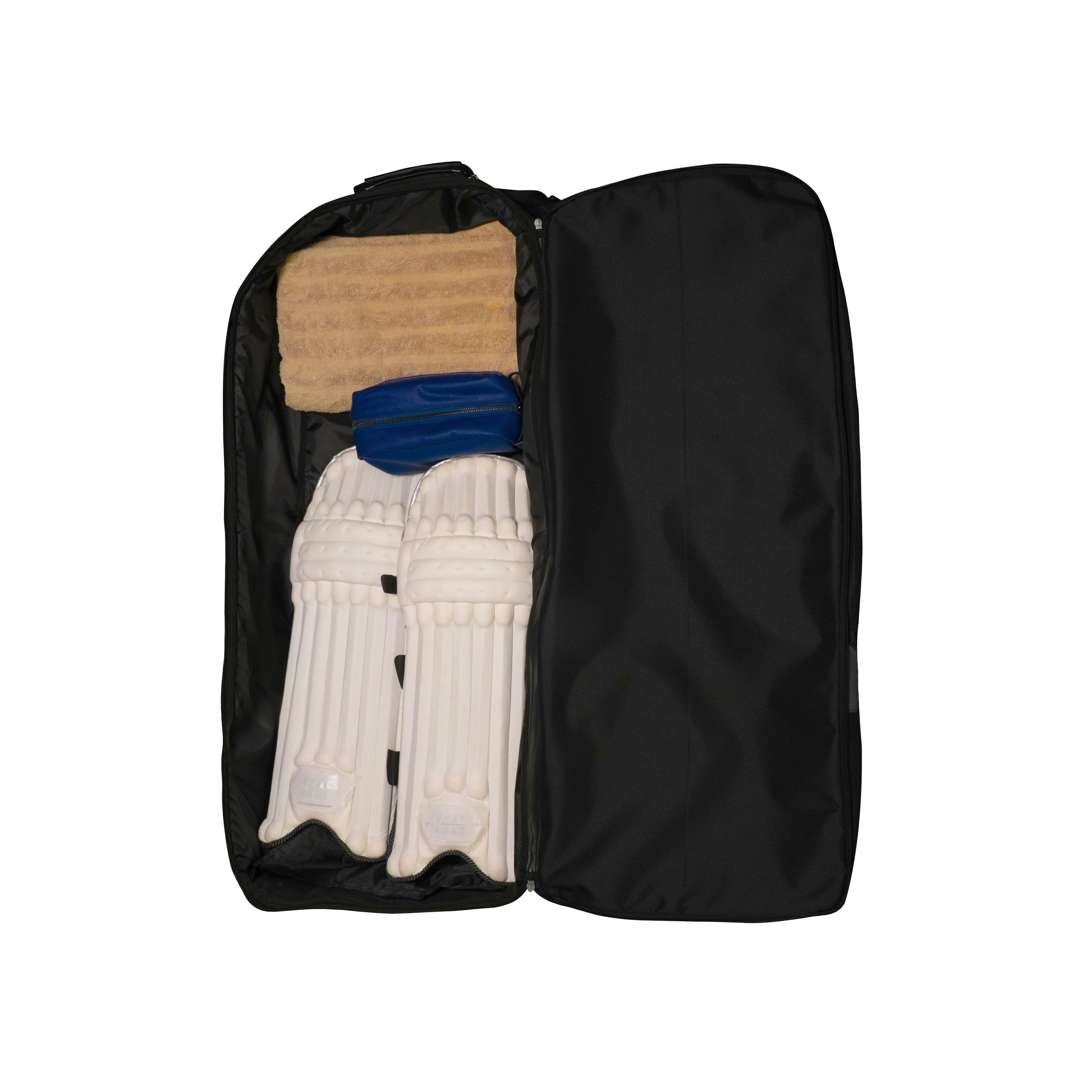 Black - Shrey - Meta Wheelie 150 Bag Sn00 - 2