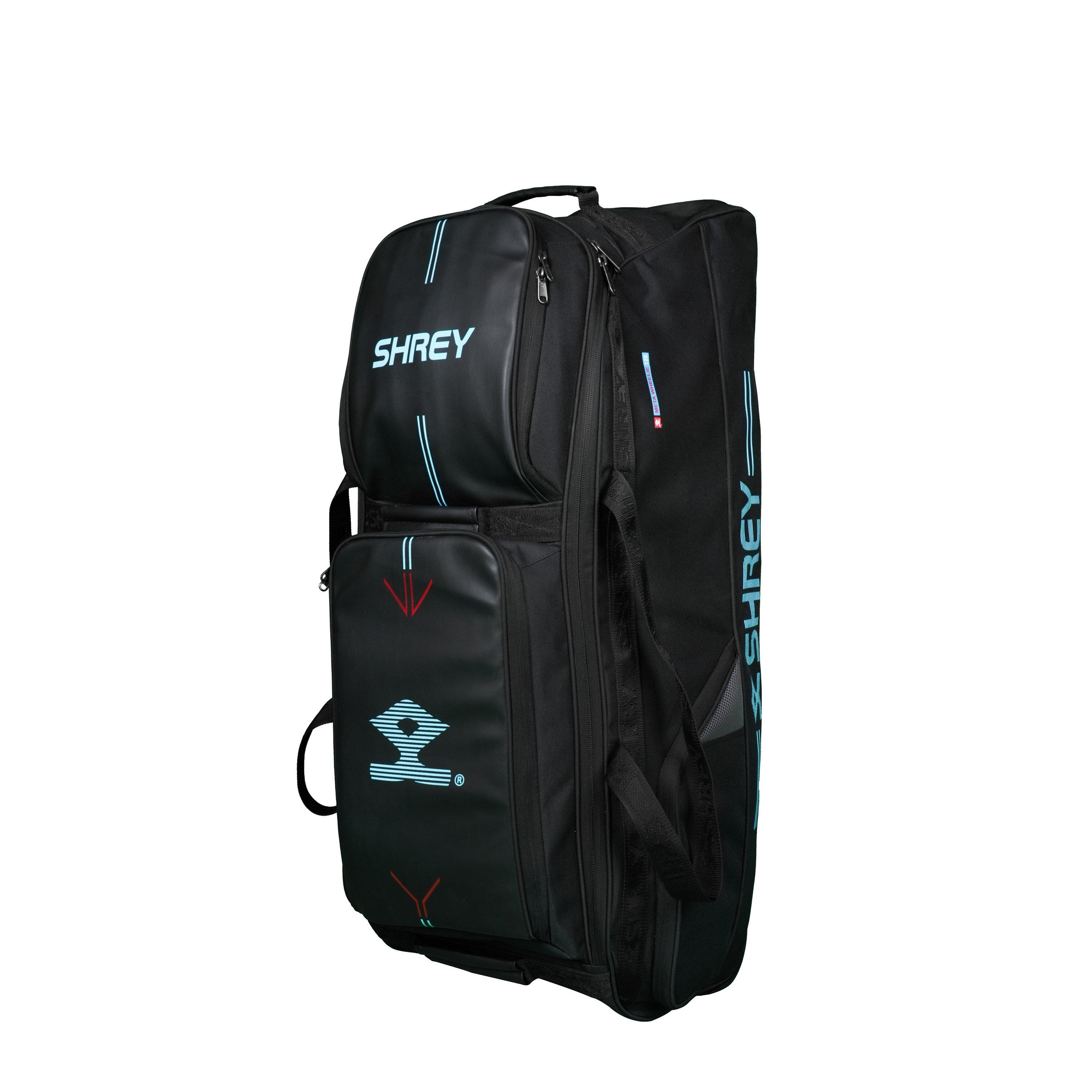 Black - Shrey - Meta Wheelie 120 Bag Sn00 - 2