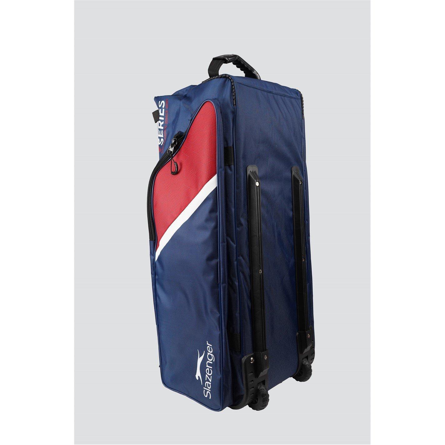 Marineblau/Rot - Slazenger - Slaz V60 Wheel Bag 63 - 3