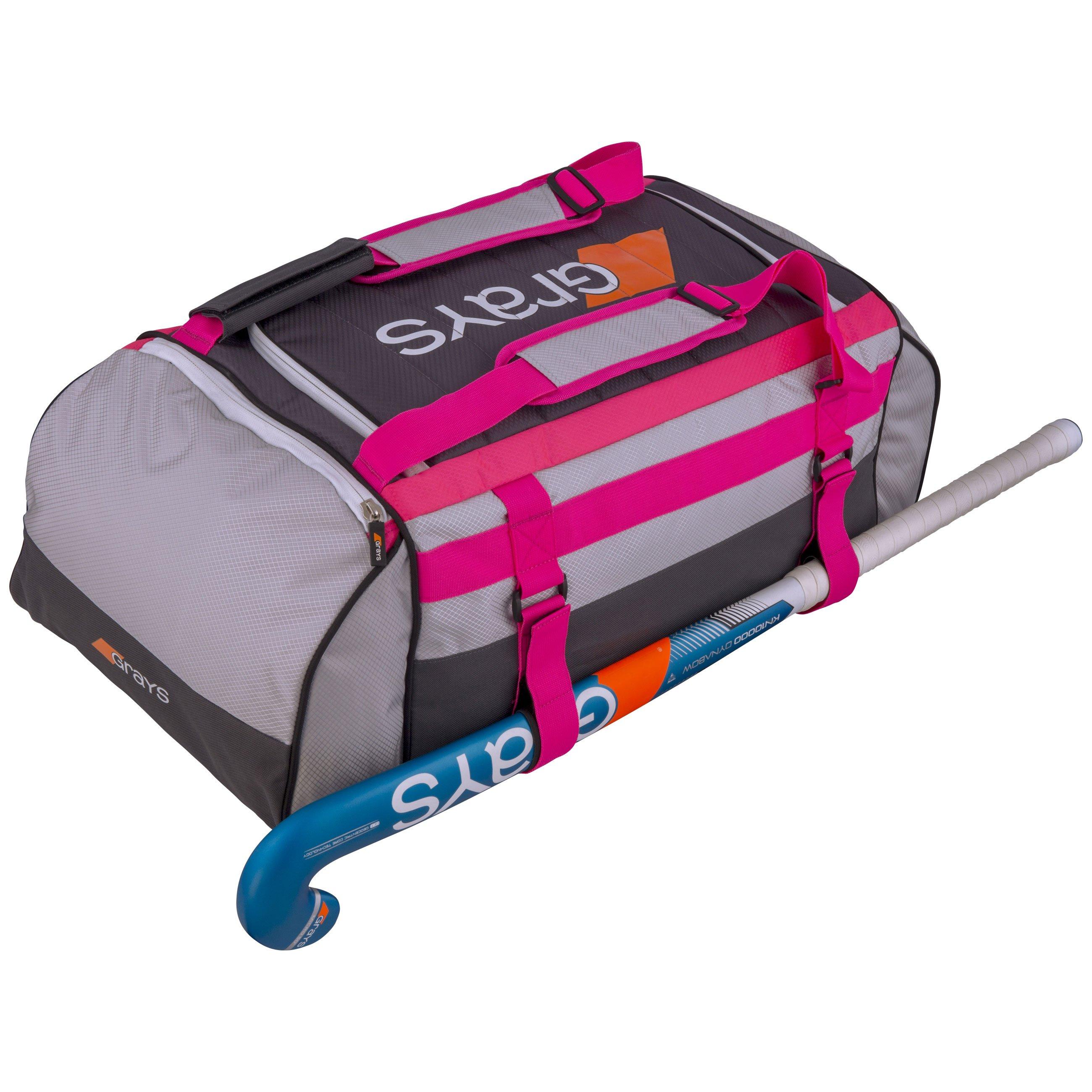 Grau/Silber/Rosa - Grays Hockey - Holdall Gr800 99 - 1