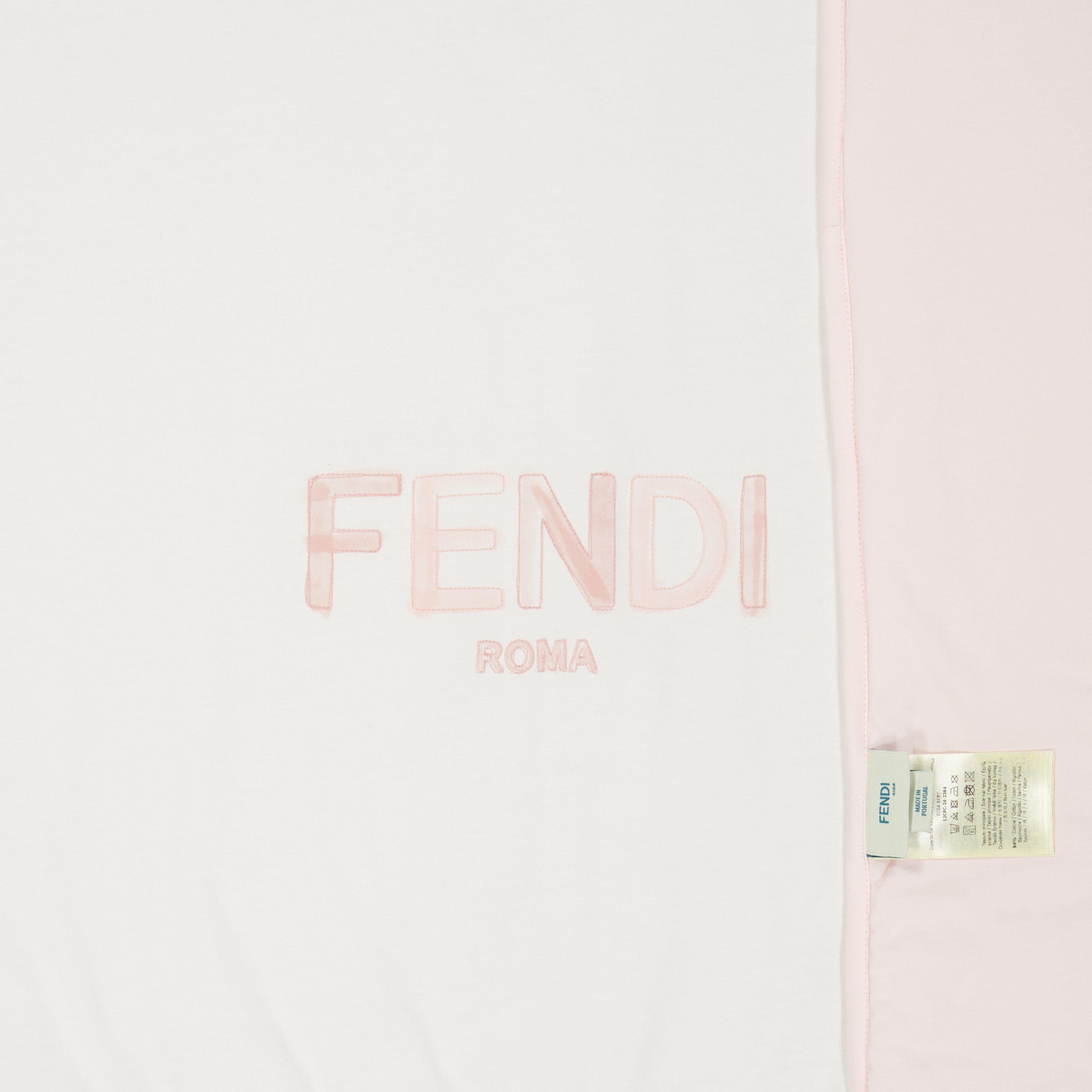 Rosa F0C11 - Fendi - Logo Blanket Babies - 2