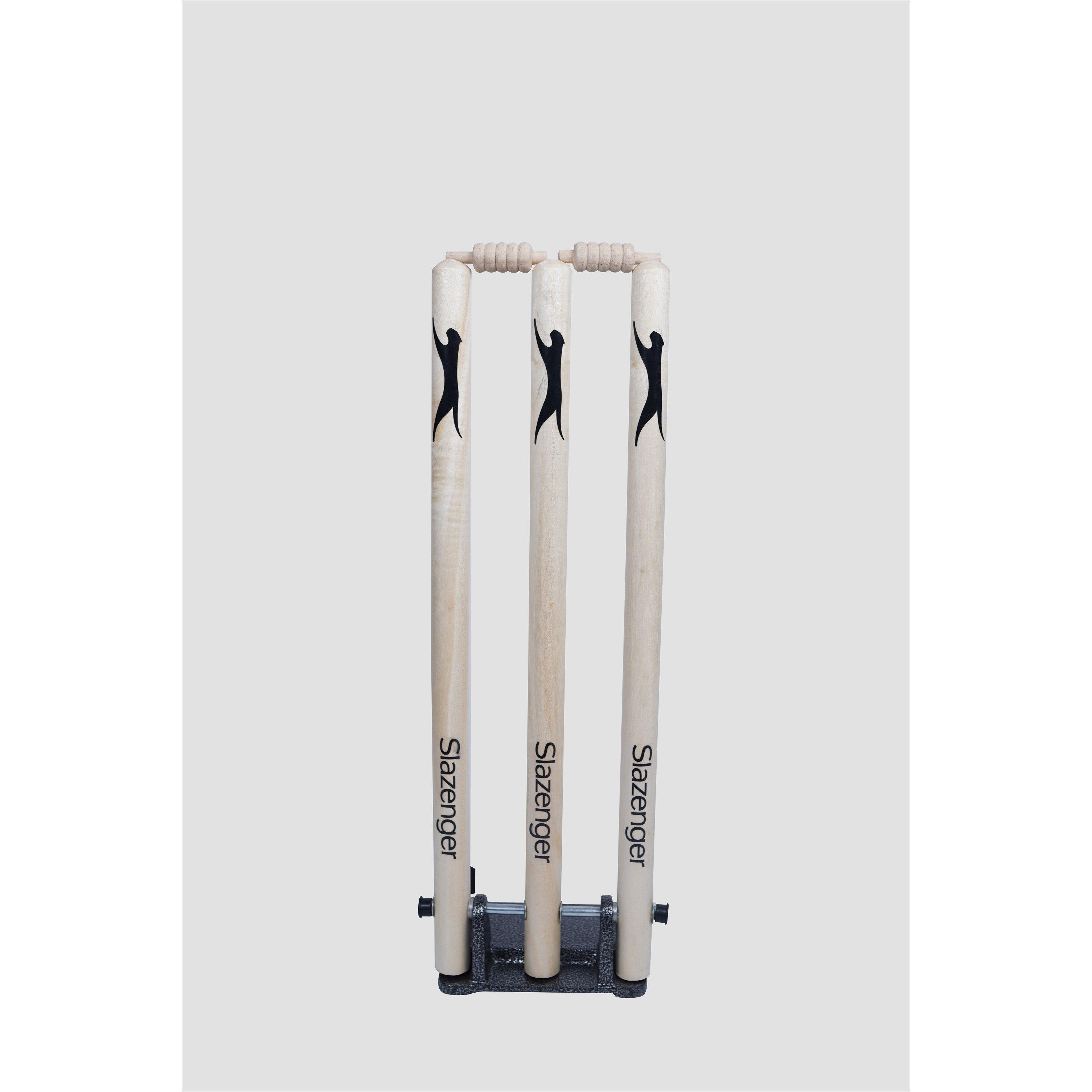 Slazenger  Wood Cricket Stumps - 
