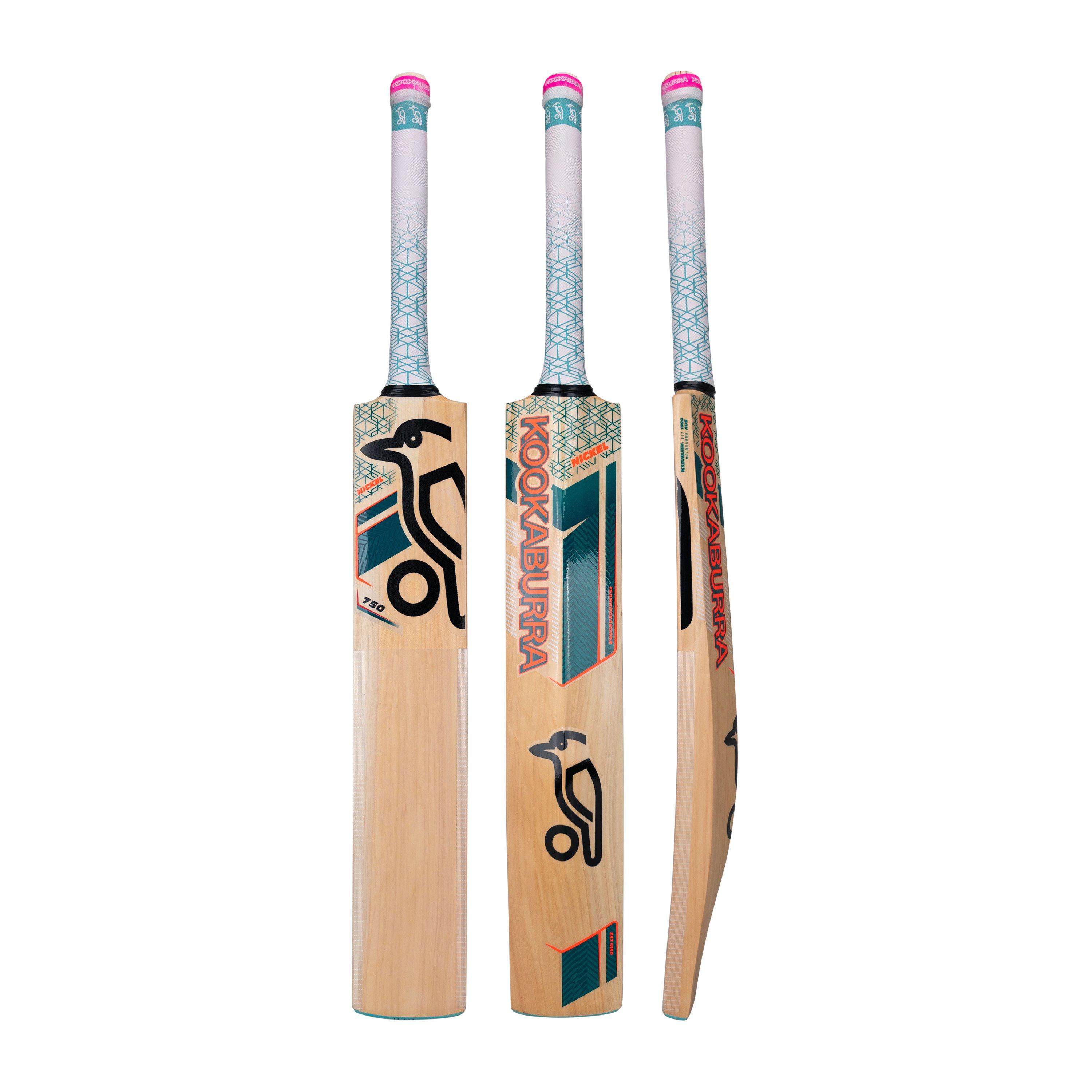 Blue/Orange - Kookaburra Sport - Kookaburra Nickel 750 Cricket Bat - Short Handle - 2