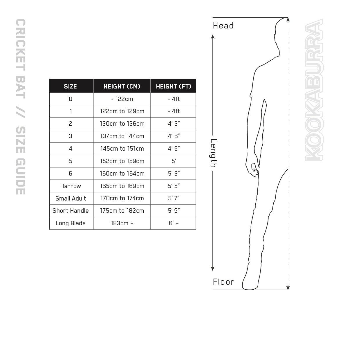 Blue/Orange - Kookaburra Sport - Kookaburra Nickel 750 Cricket Bat - Short Handle - 4