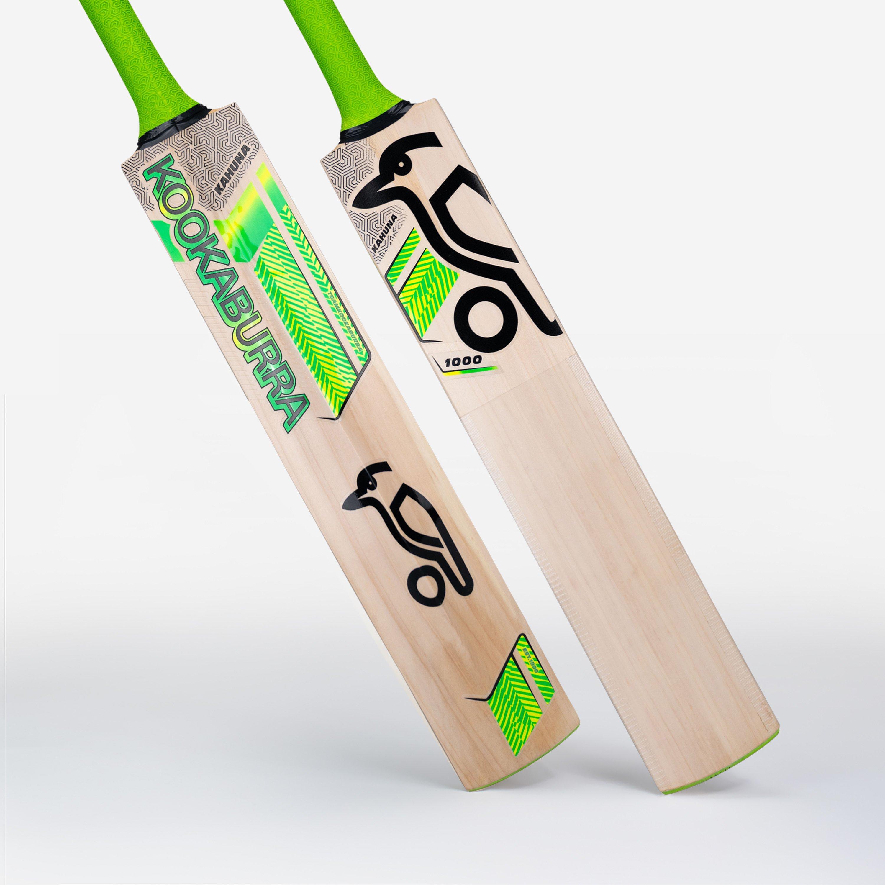 Kookaburra Sport  Green Kookaburra Kahuna 1000 Cricket Bat - Short Handle - SH