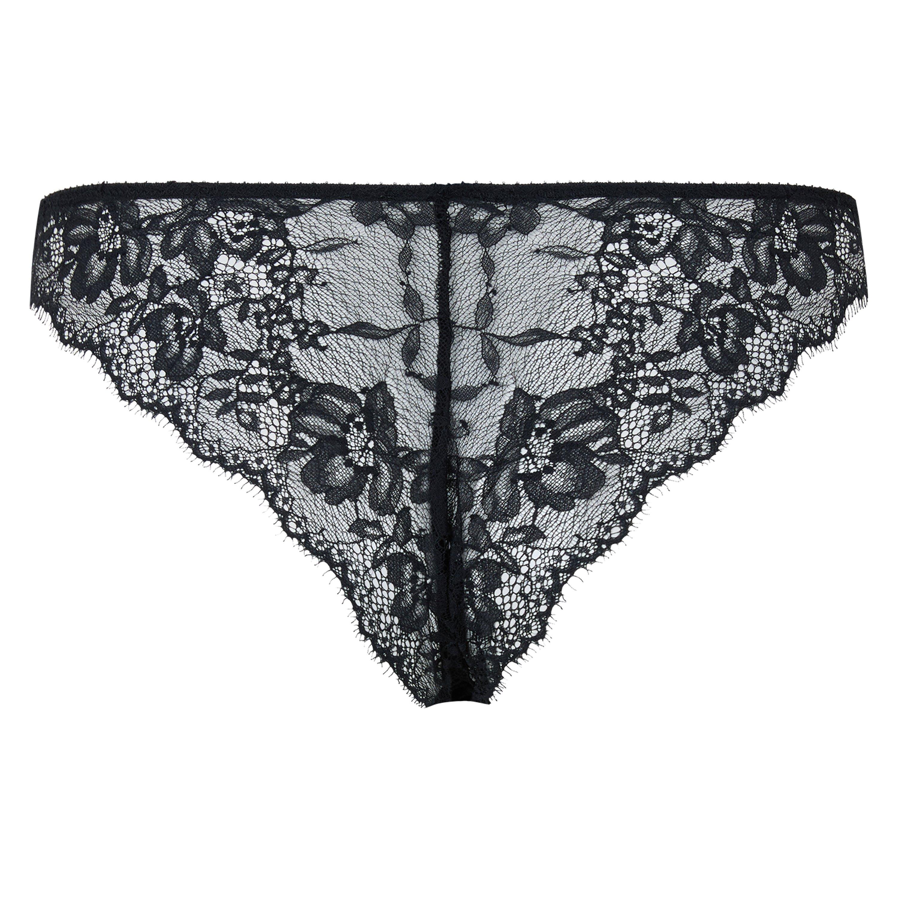 Onyx - Polo Ralph Lauren - Women's Lace Brazilian Brief - 2