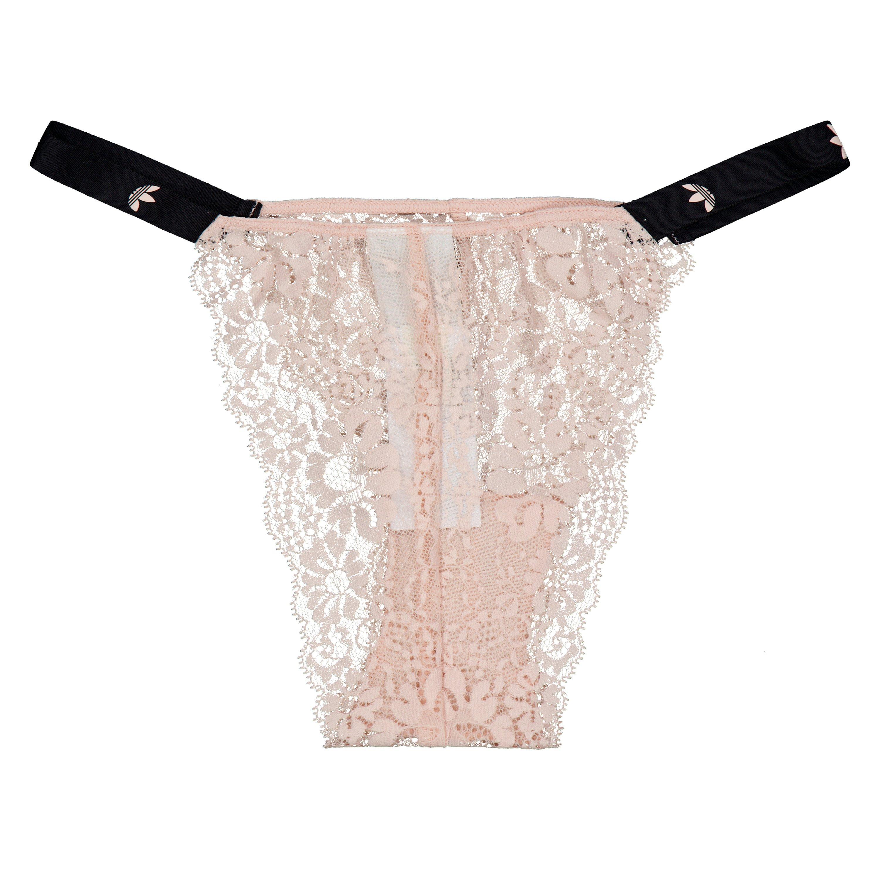 Peach Whip - adidas Originals - Adidas Originals Logo Lace Brazilian Pant - 2