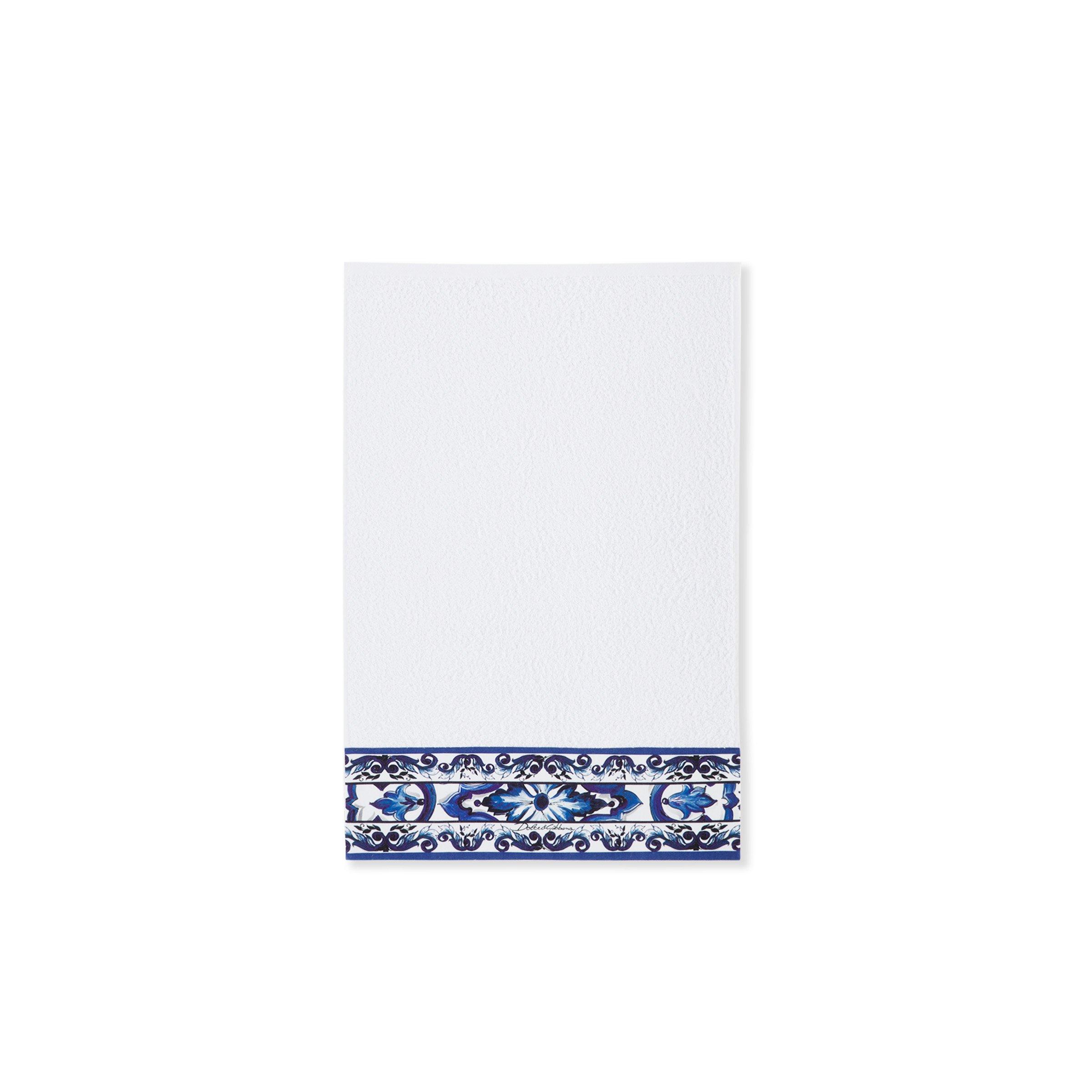 White - Dolce and Gabbana Casa - Blu Mediterraneo Towels - 2