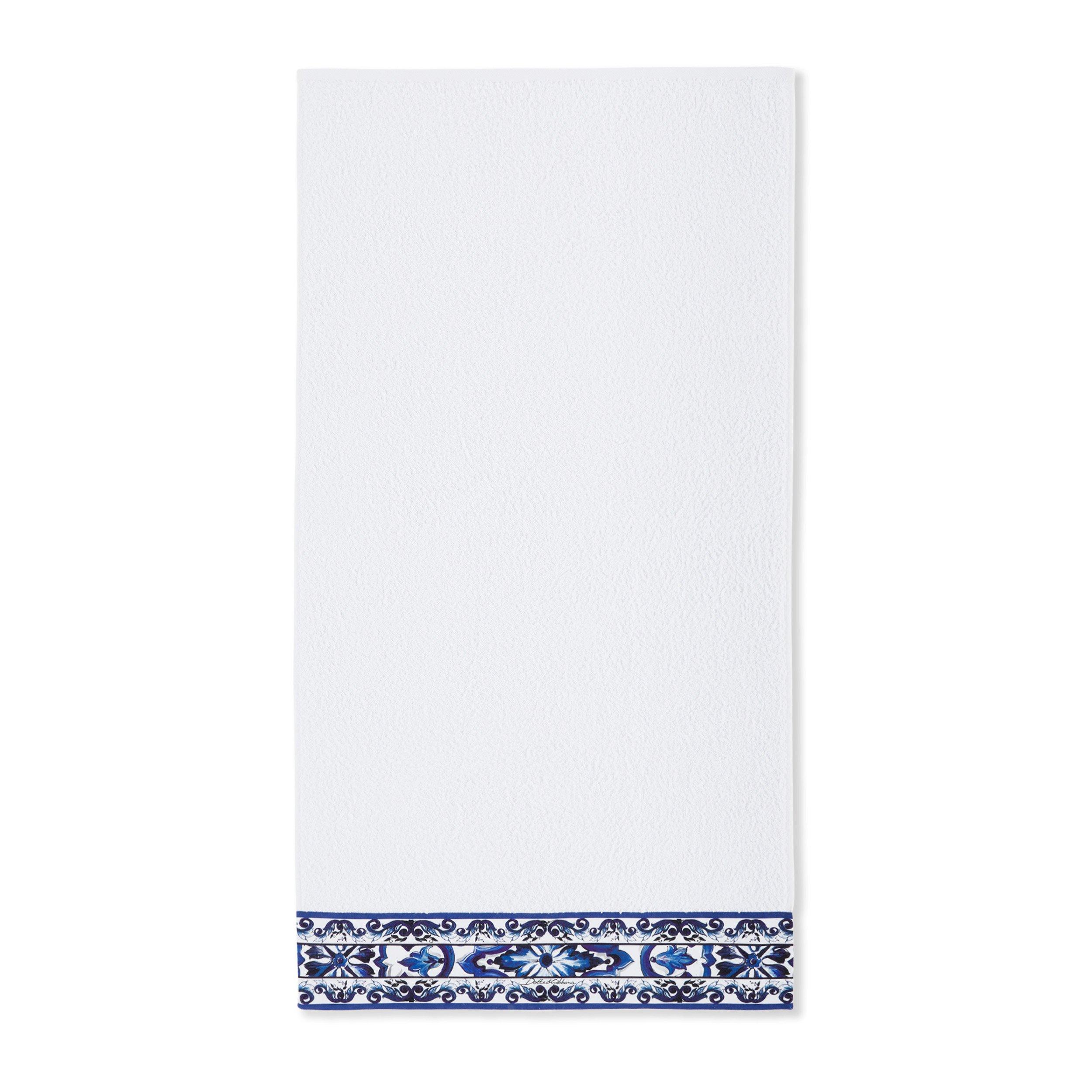 White - Dolce and Gabbana Casa - Blu Mediterraneo Towels - 3
