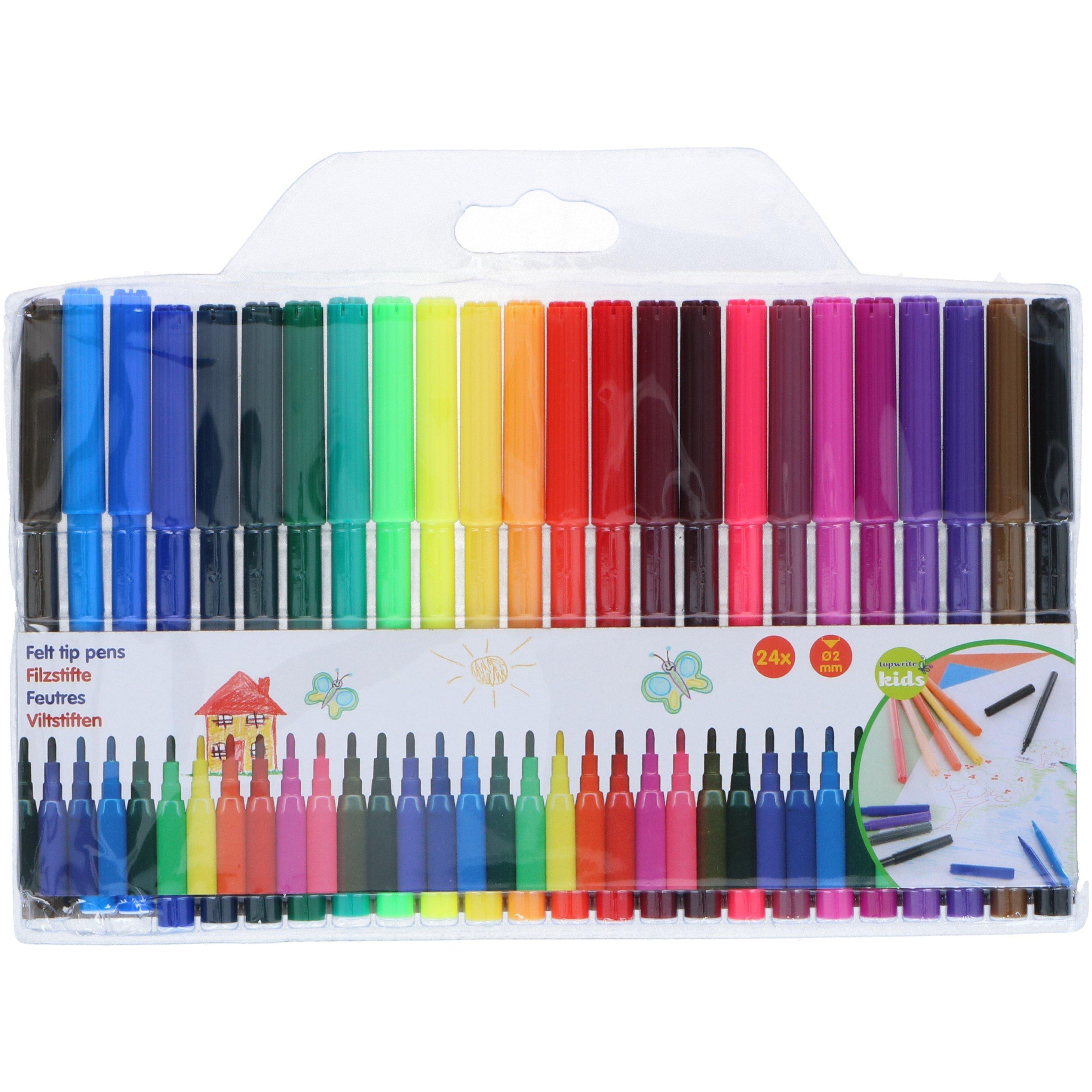 Multi - Edco - Felt Tip Pens 24pack - 1