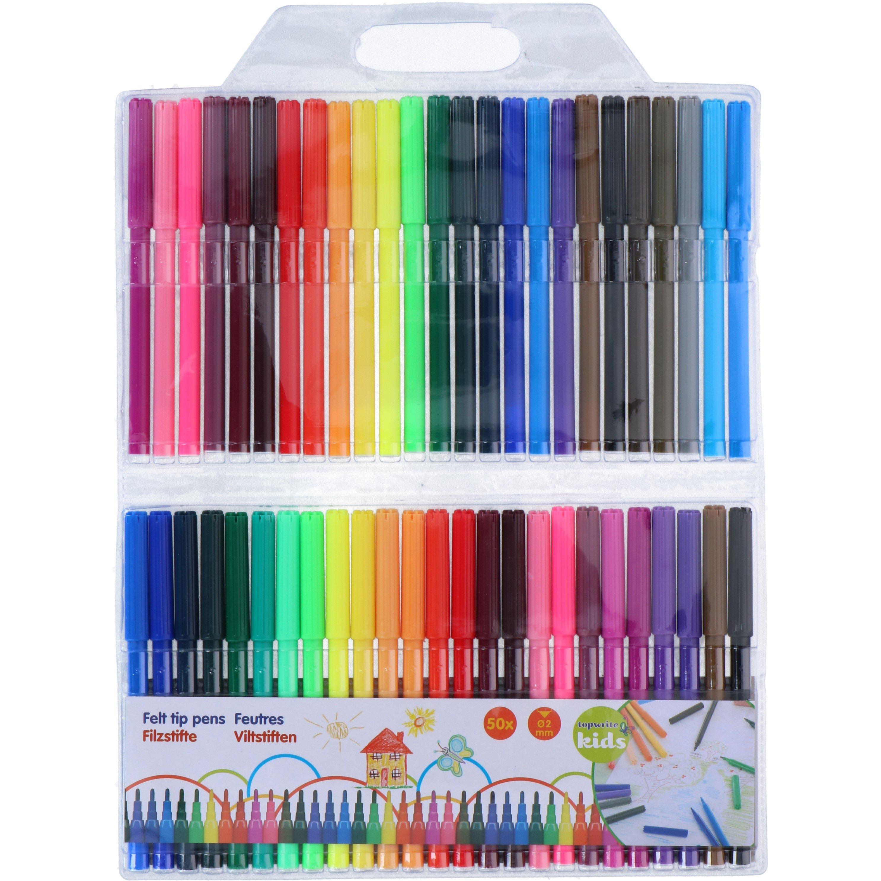 Multi - Edco - Felt Tip Pens 50pk - 1