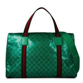 Gucci Large Duffle Bag With Web