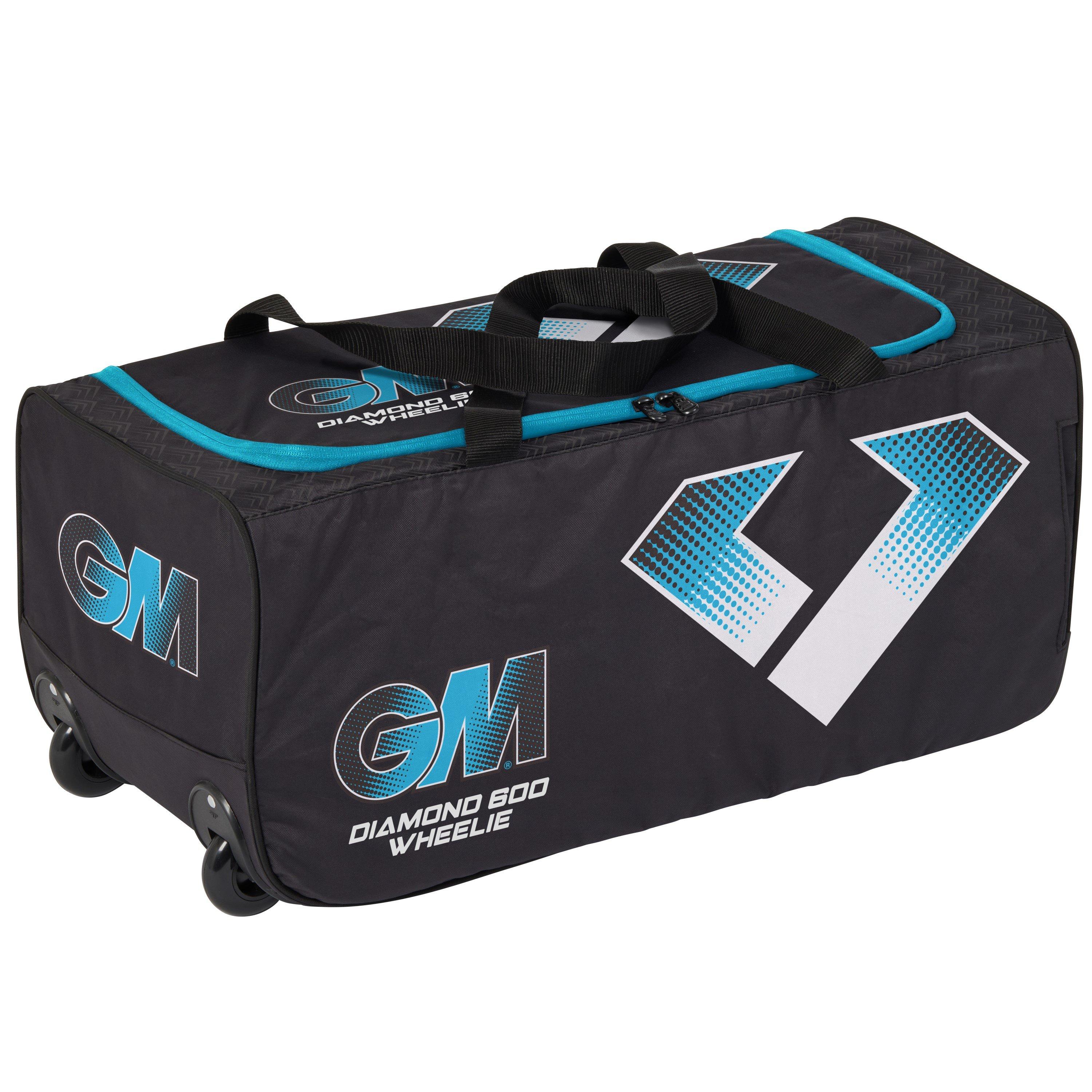 Negro - Gunn And Moore - & Moore Diamond 600 Wheelie Bag - 2