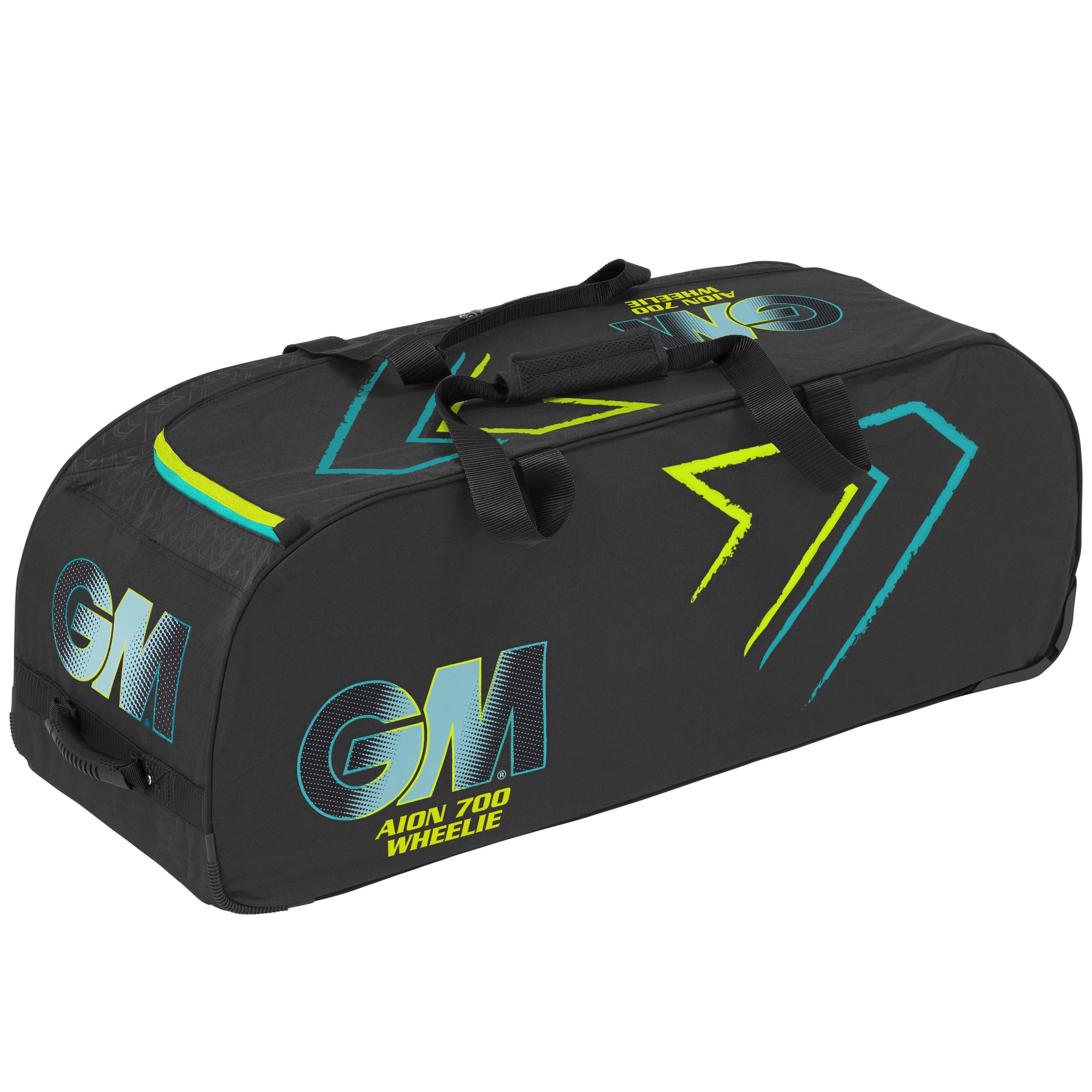 Black - Gunn And Moore - & Moore Aion 700 Wheelie Bag - 2