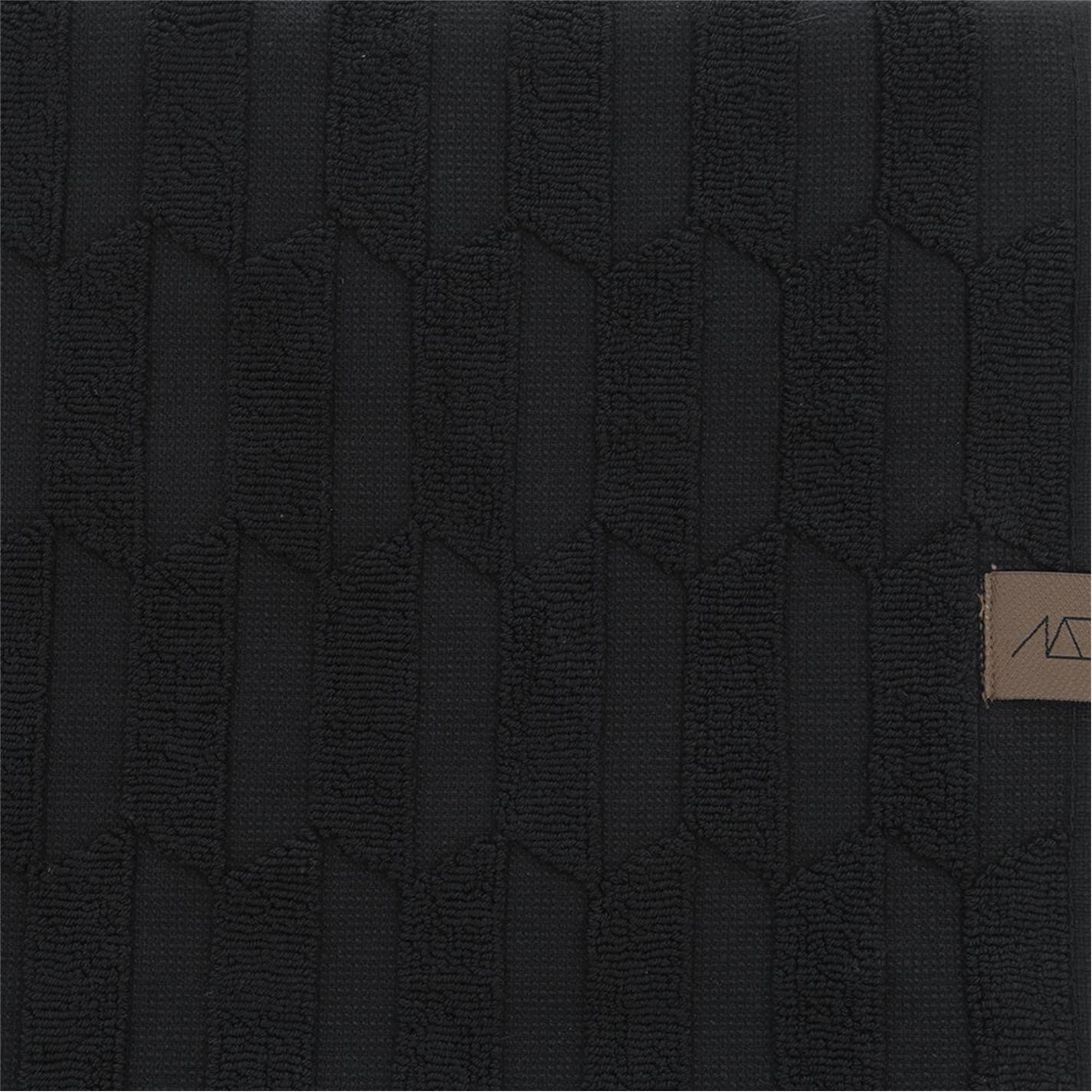 Black - Mette Ditmer Denmark - MetteDitmerDenmark Geo Towel - 4