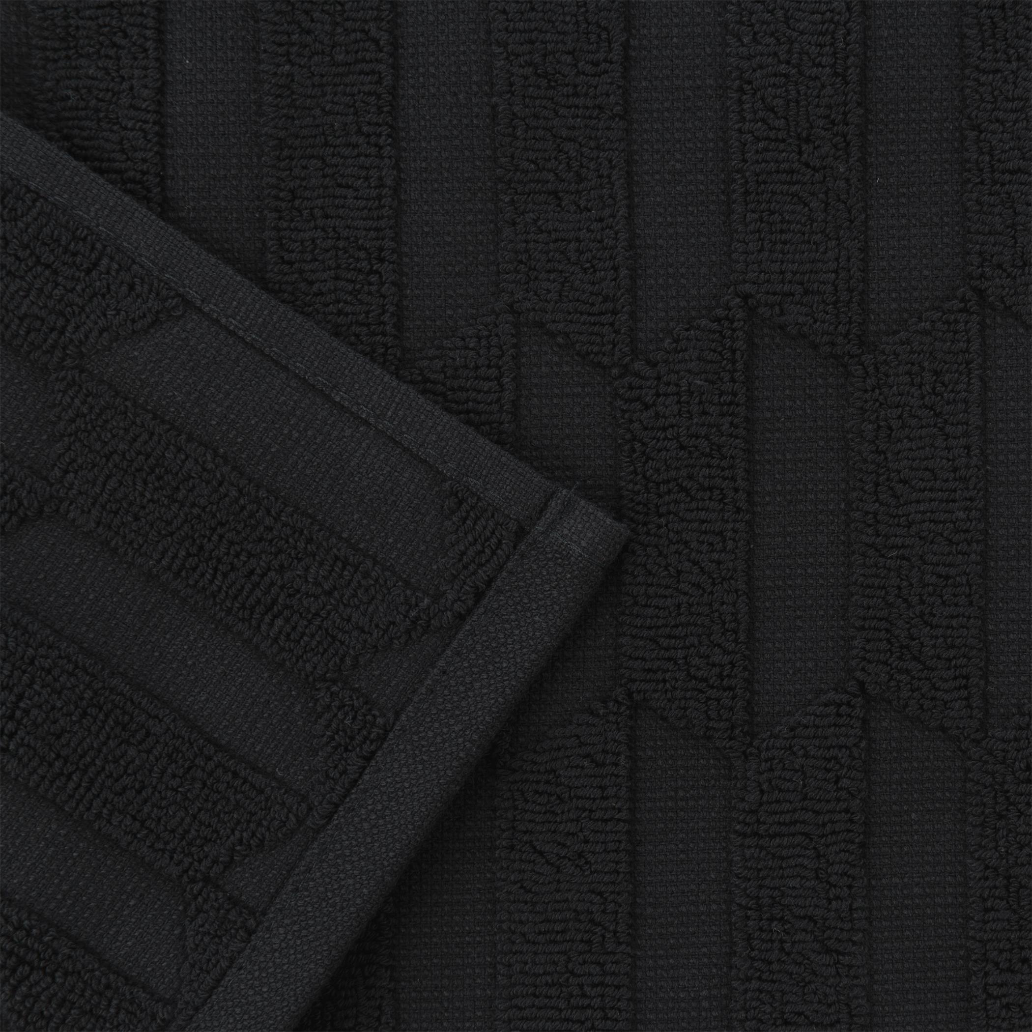 Black - Mette Ditmer Denmark - MetteDitmerDenmark Geo Towel - 6