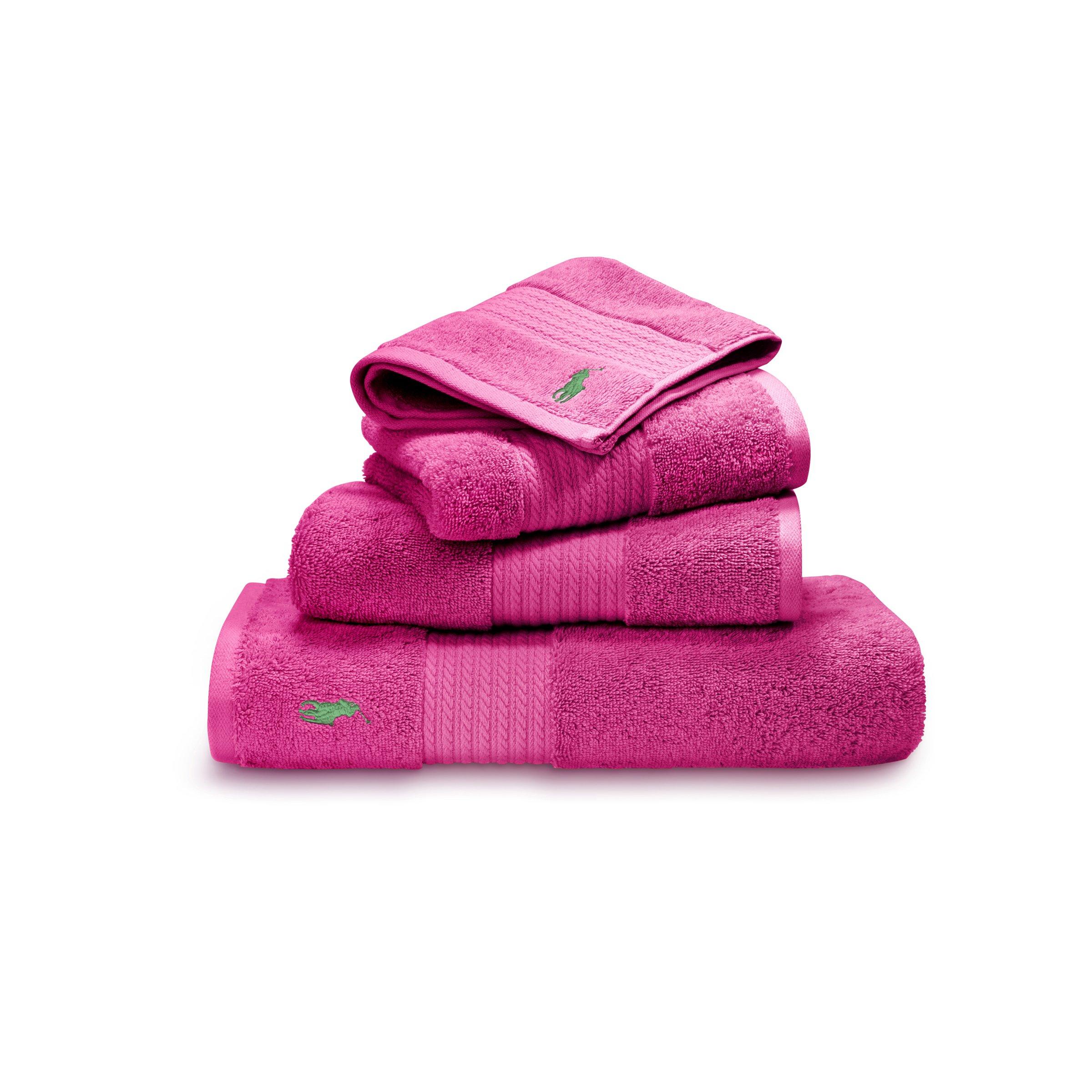 Raspberry - Ralph Lauren Home - Player Bath Sheet