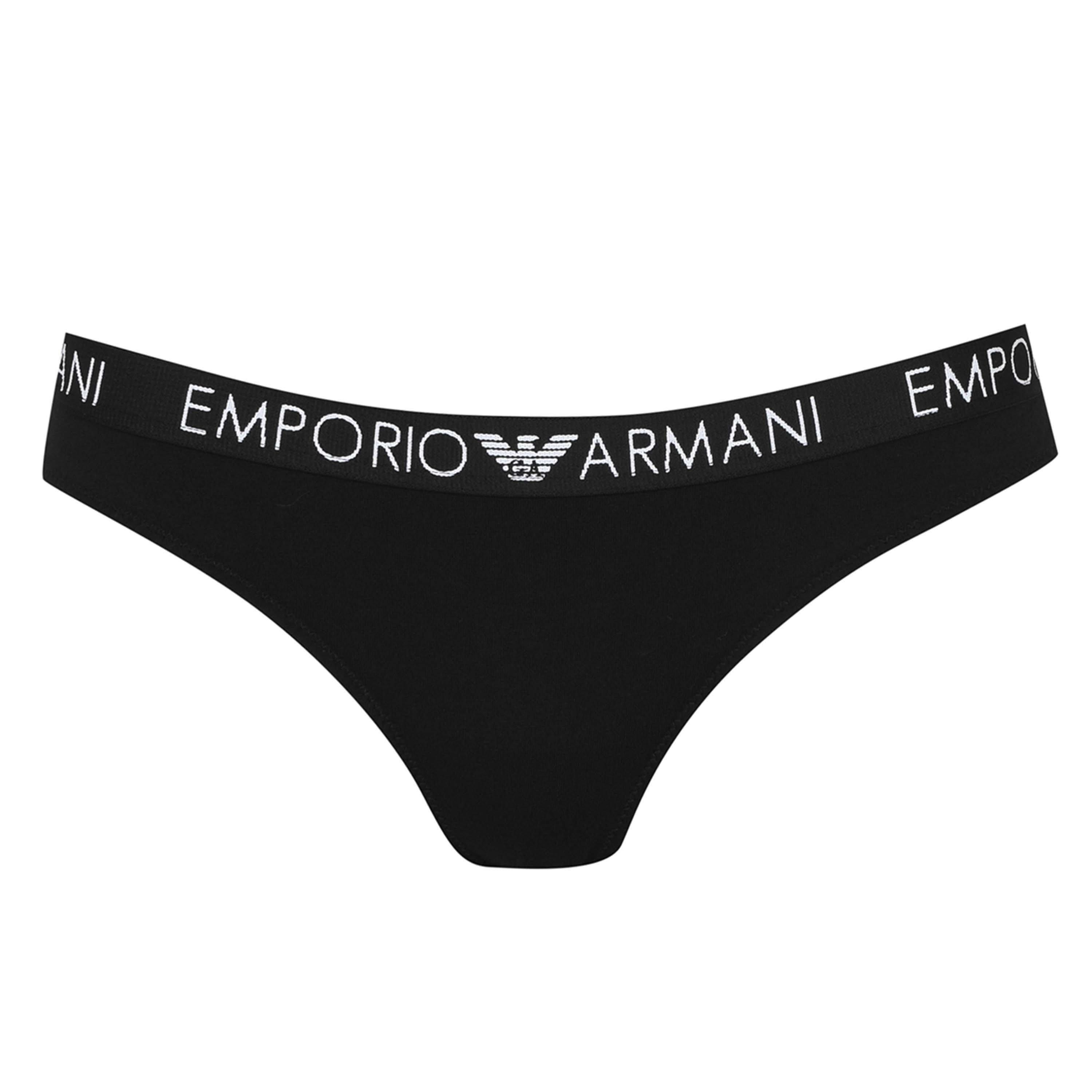 Wht/Blk 00911 - Emporio Armani - 2 Pack Brazil Brief - 5