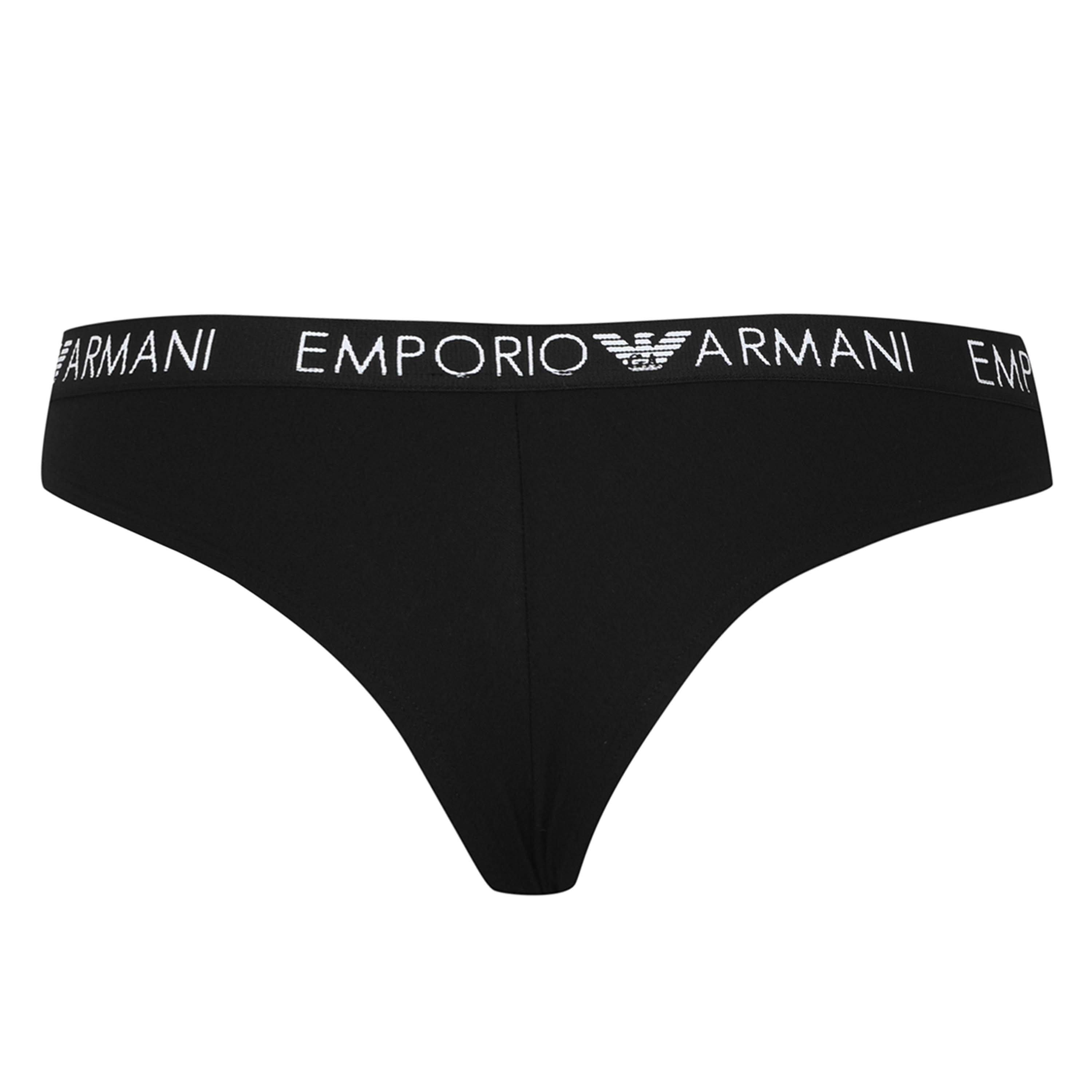 Wht/Blk 00911 - Emporio Armani - 2 Pack Brazil Brief - 6