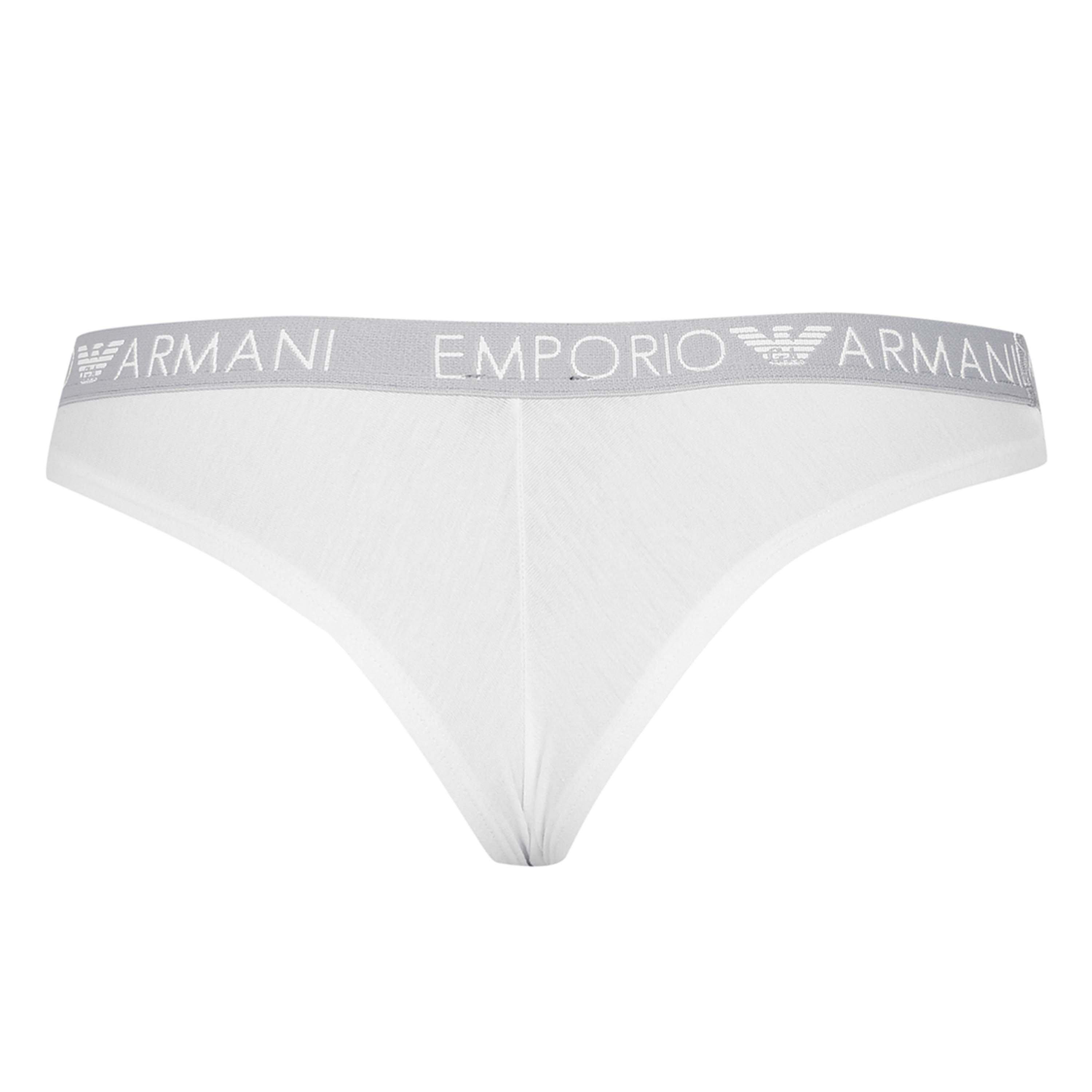 Wht/Blk 00911 - Emporio Armani - 2 Pack Brazil Brief - 10