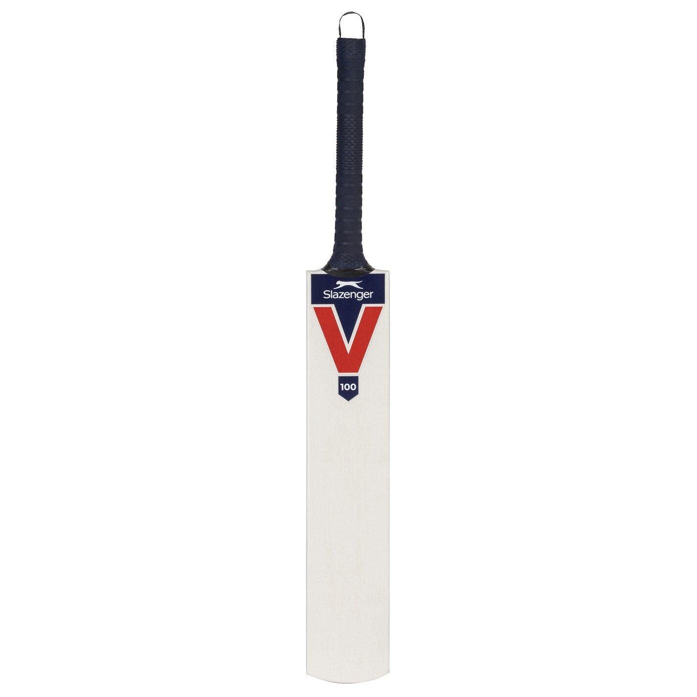 - - Slazenger - V100 Cricket Bat Juniors - 2