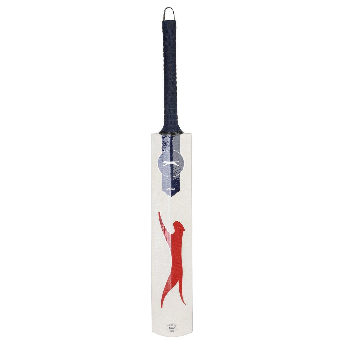 - - Slazenger - V100 Cricket Bat Juniors - 4