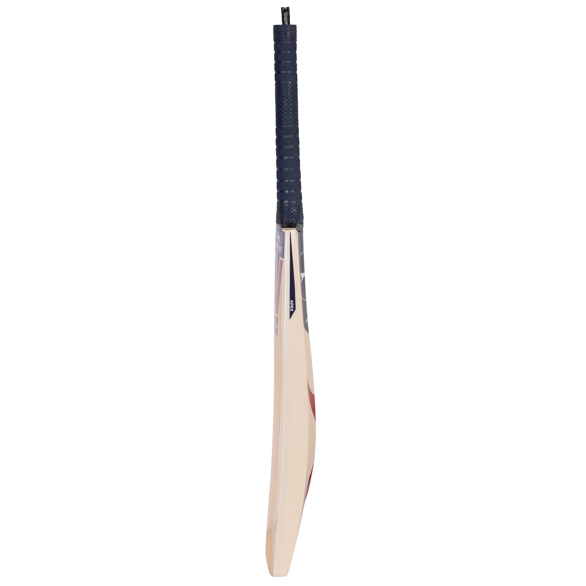 Blue - Slazenger - Apex V200 Cricket Bat Adults - 3