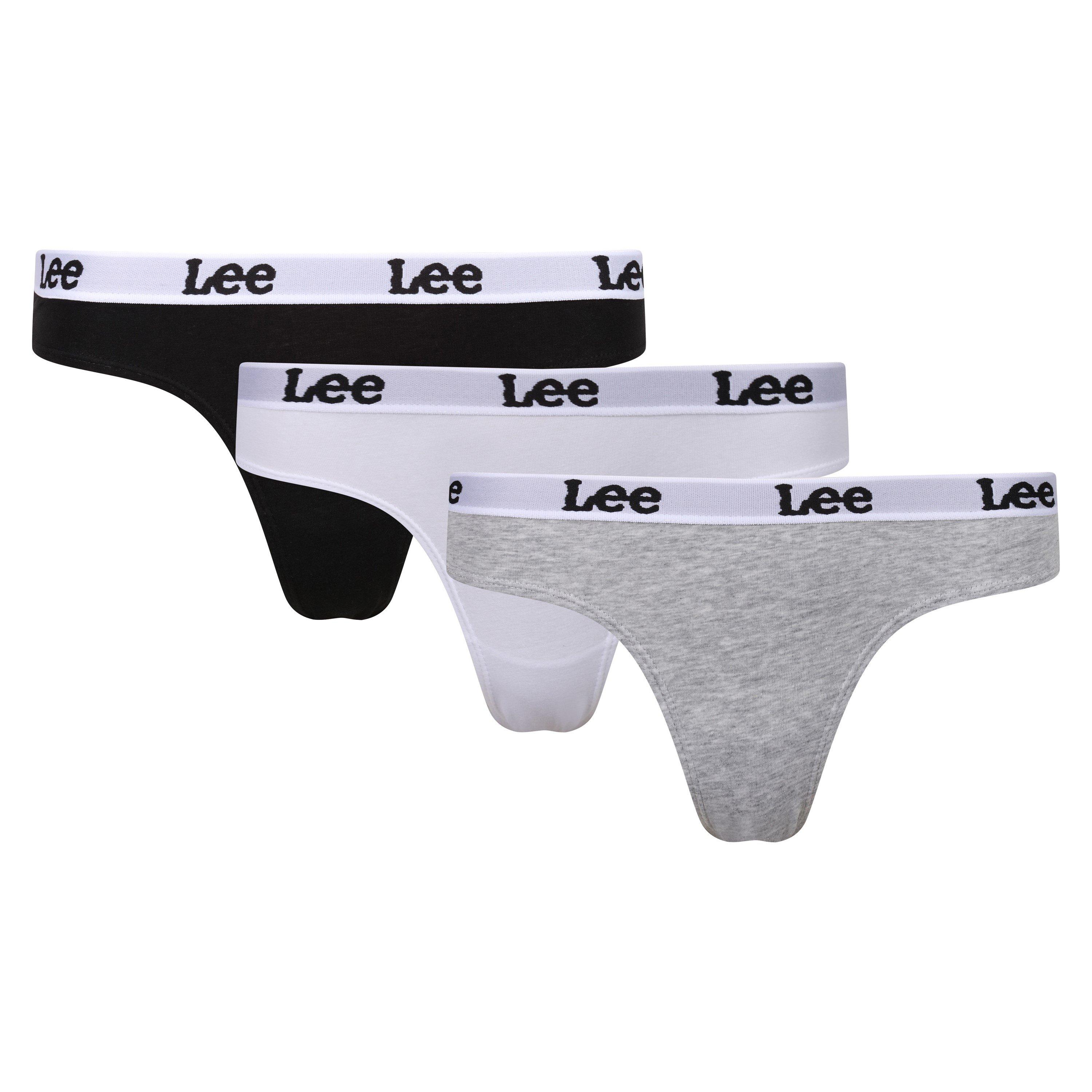 Blk/White/Gry - Lee - Women's Diana Brazilian Briefs - 1