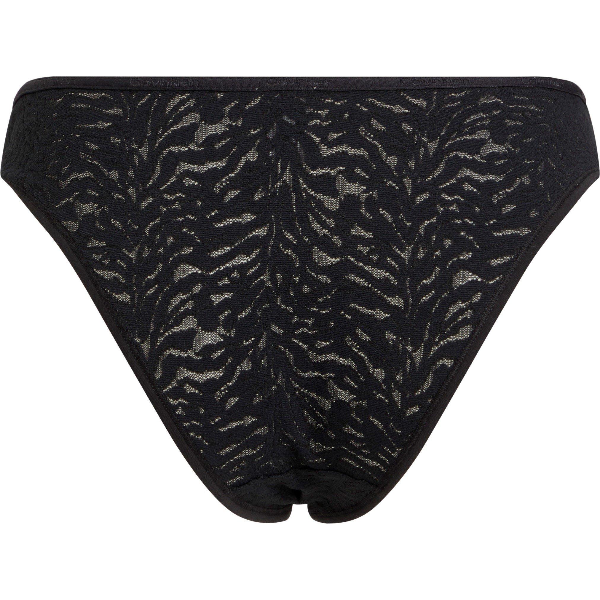 Black - Calvin Klein - Lace Brief - 2